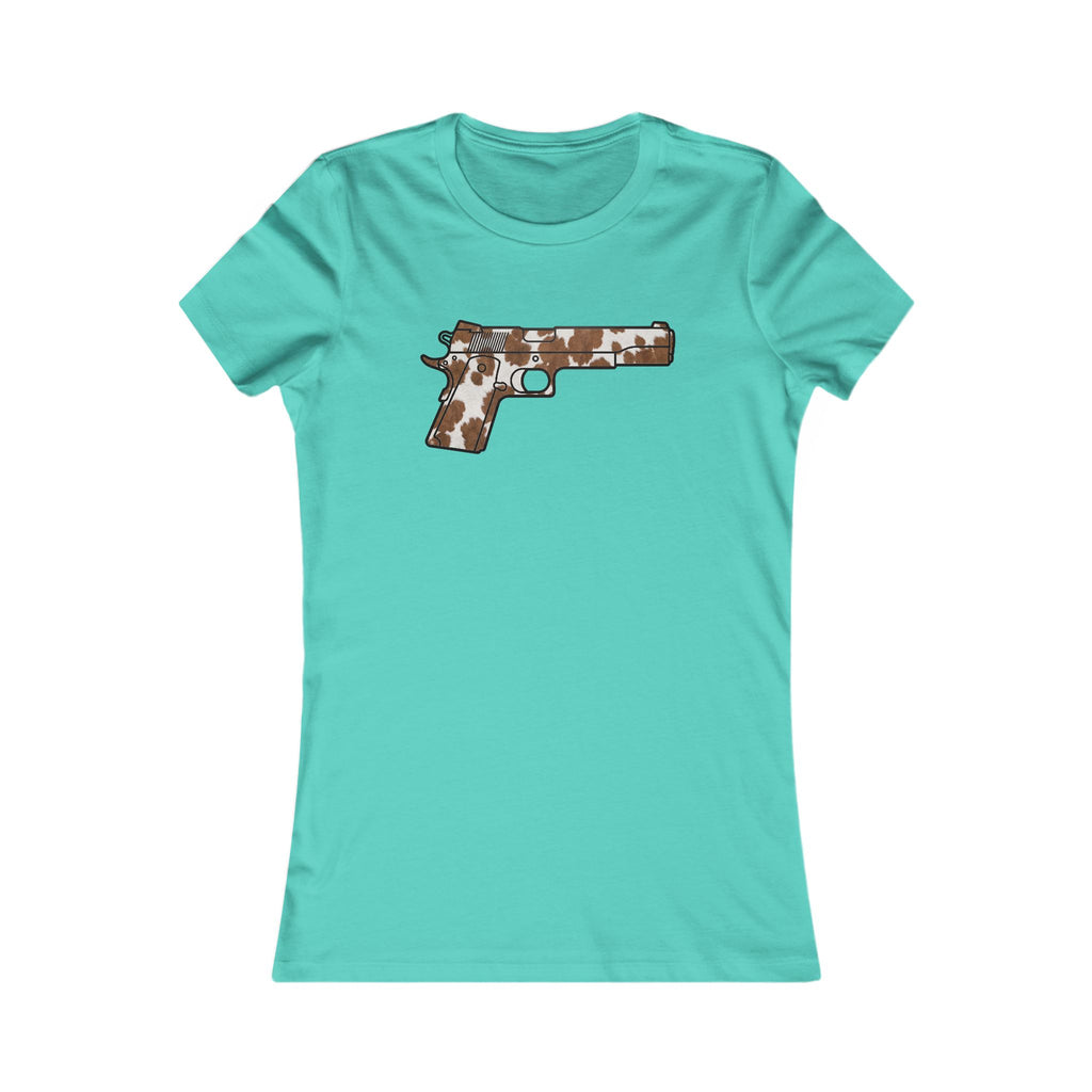 The Cowhide Collection-Pistol-Women's T's