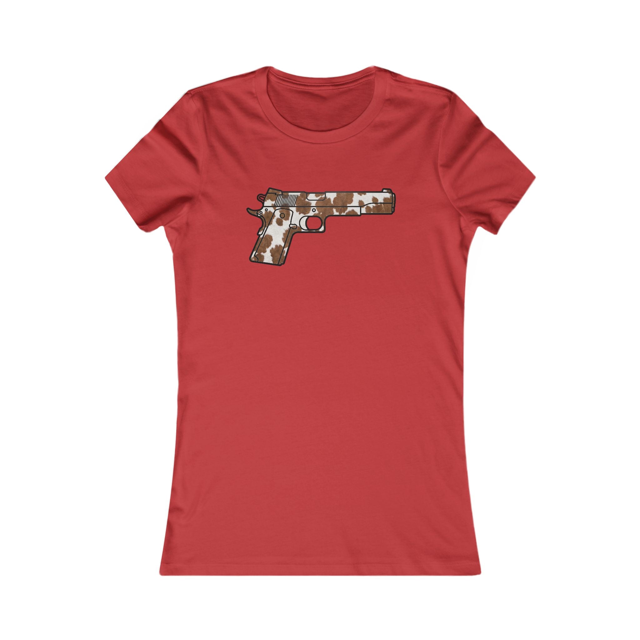 The Cowhide Collection-Pistol-Women's T's