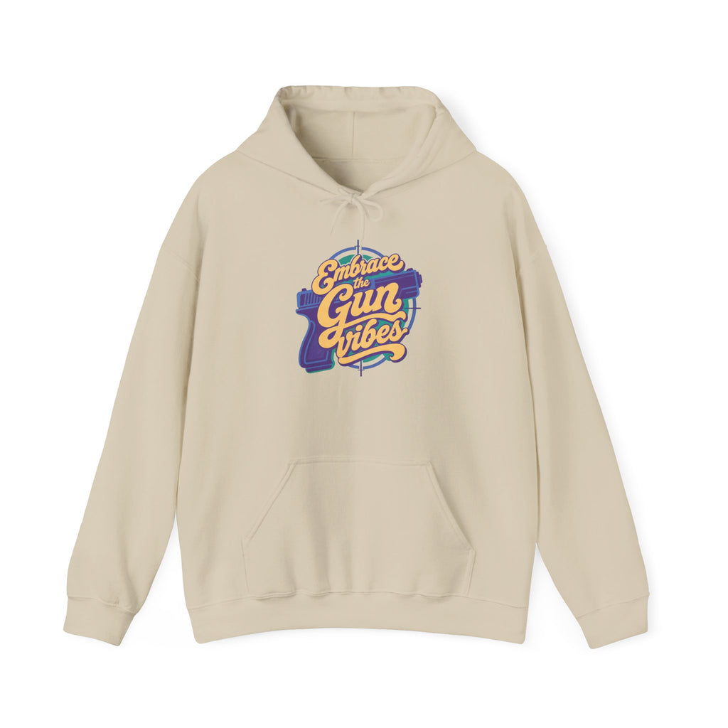 Embrace Gun Vibes Hoodie — Retro