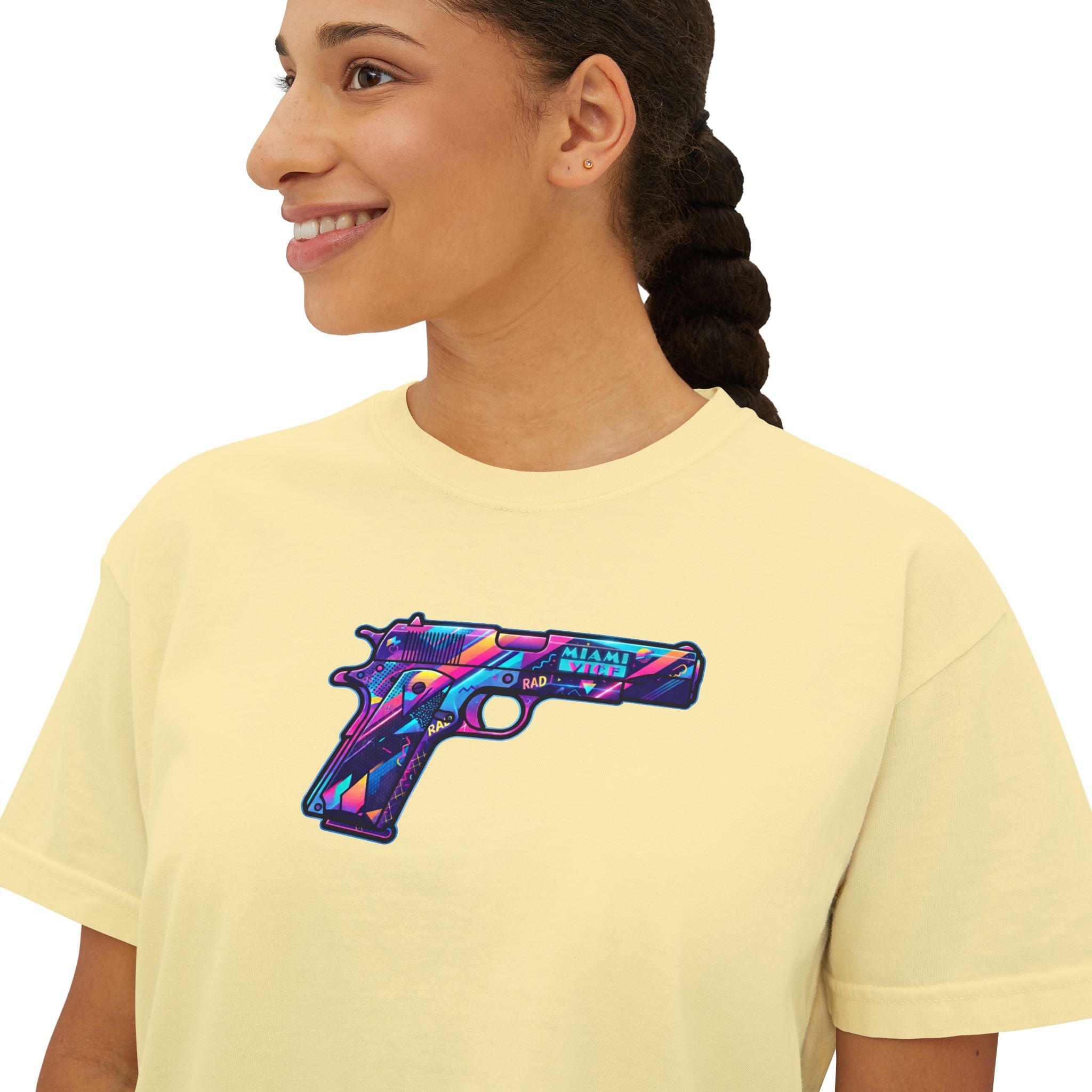 The Retro Collection-Pistol-Women's Boxy Tee