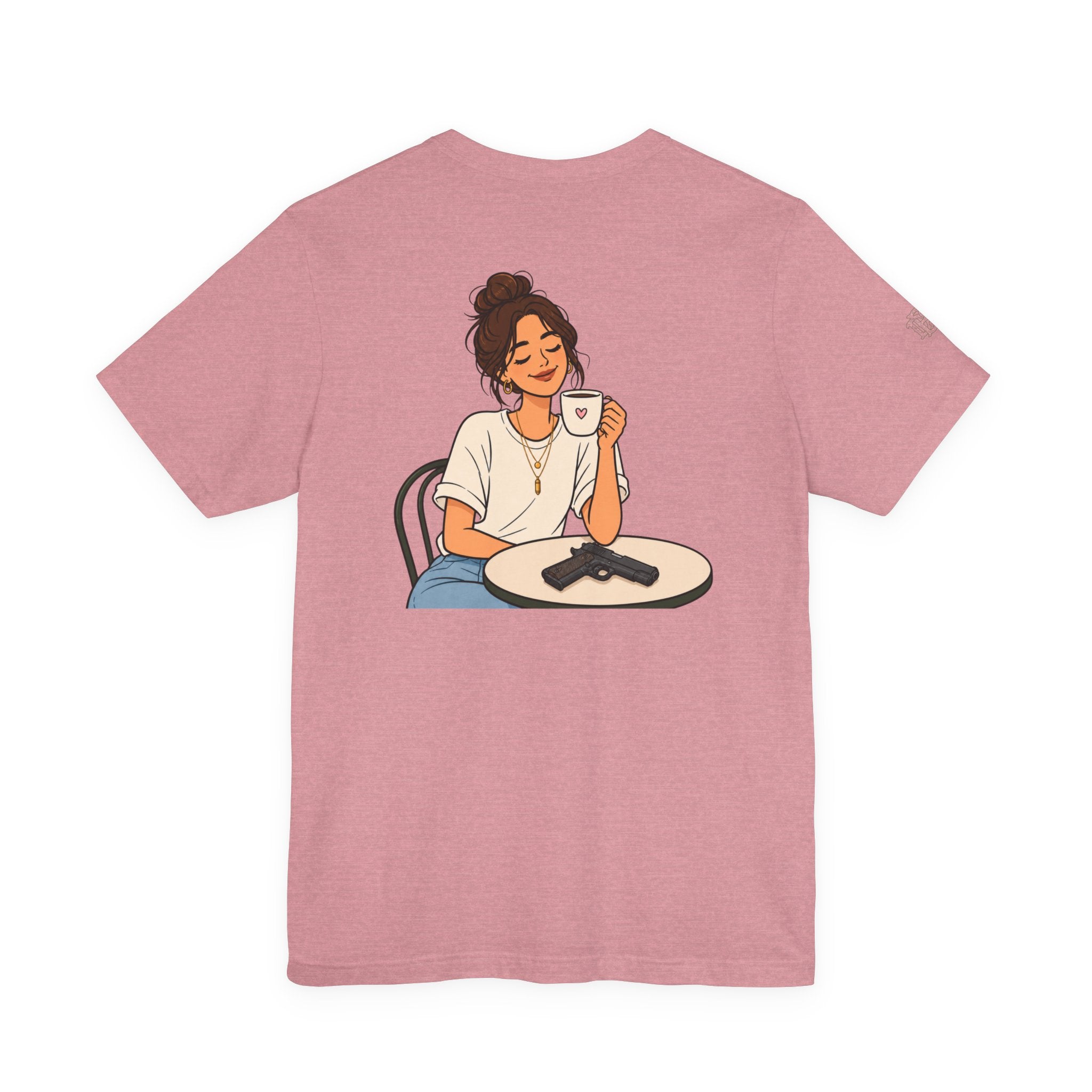 'Beans and Bullets' Coffee Lover T-Shirt