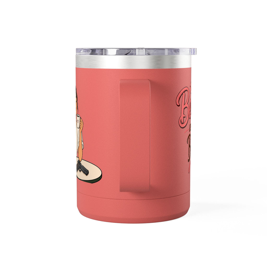 Beans and Bullets-15oz Travel Mug Tumbler