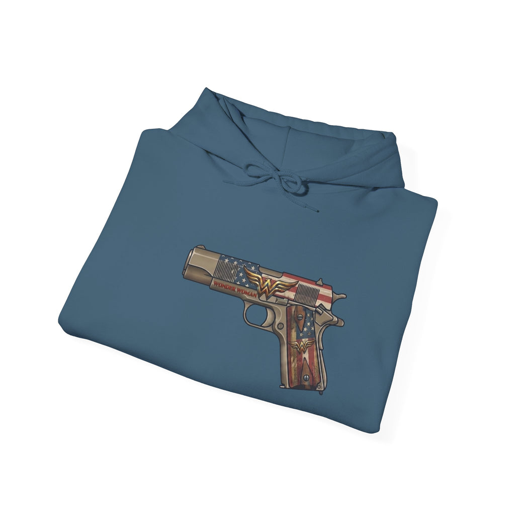 WW emblem Pistol Graphic Hoodie