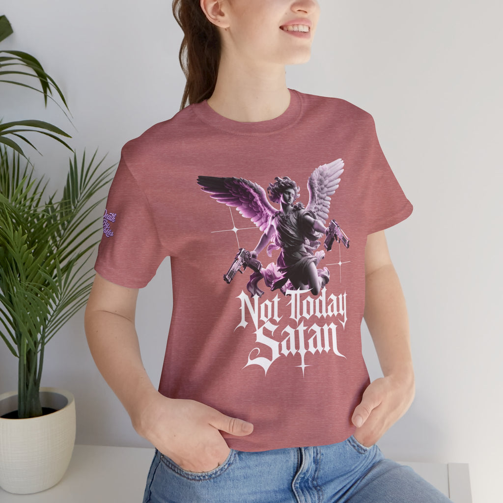 Angel Statue "Not Today Satan"