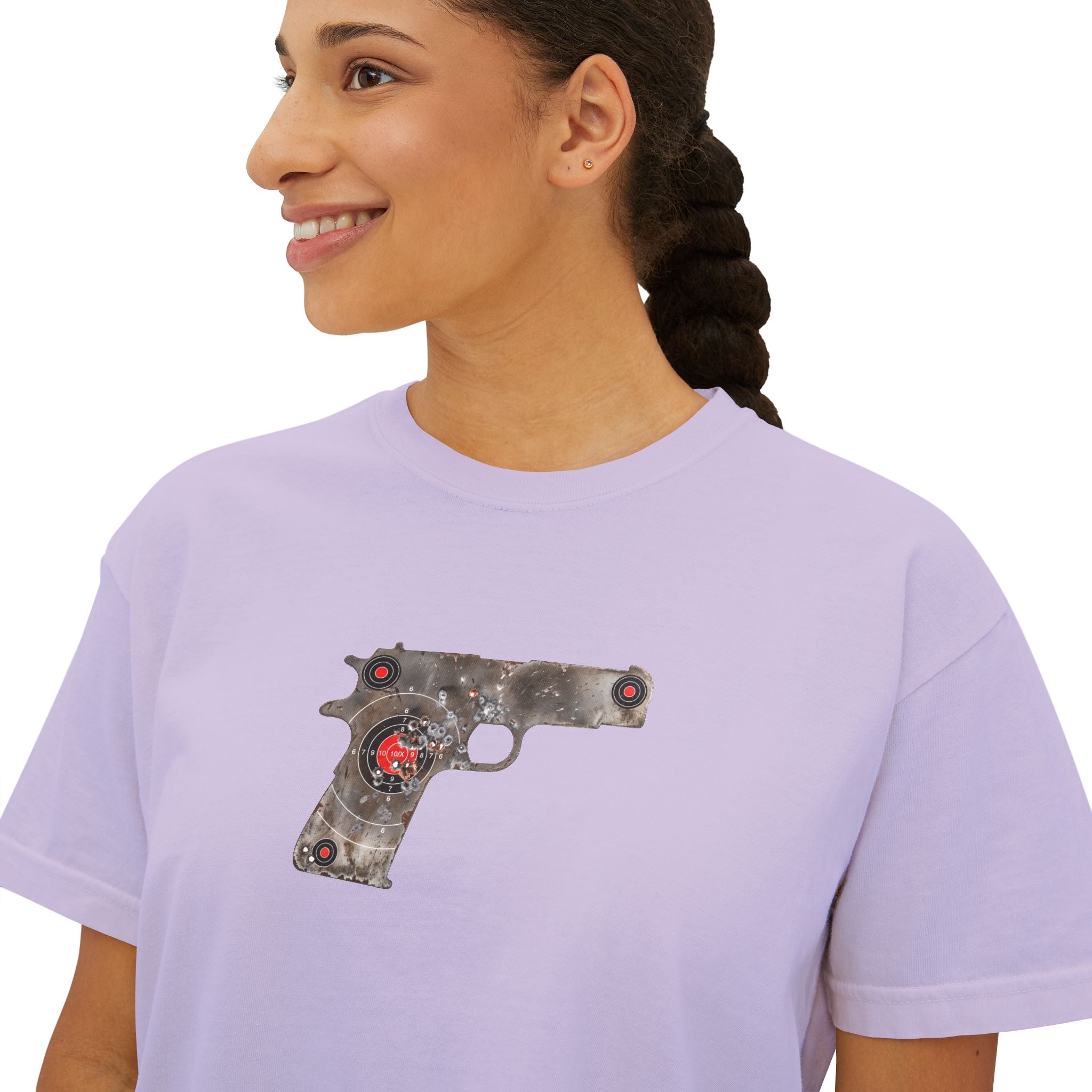 The Target Collection- Pistol-Women’s Boxy Tee
