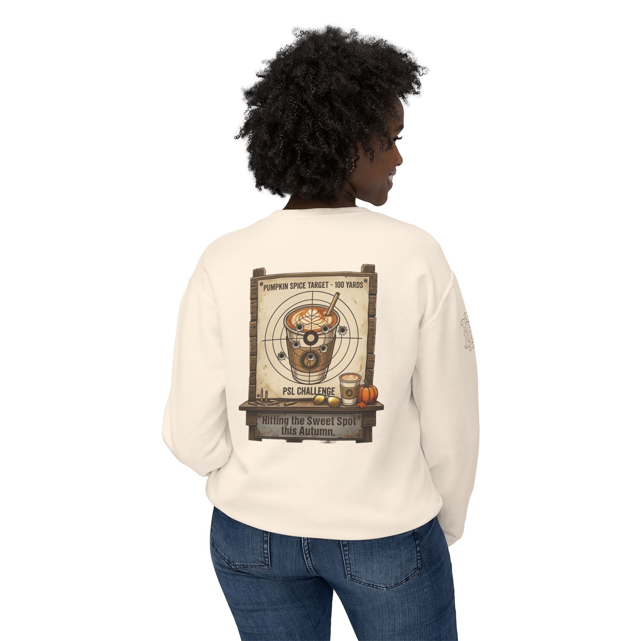 The Autumn Collection- Pumpkin Spice Target Practice Sweatshirt