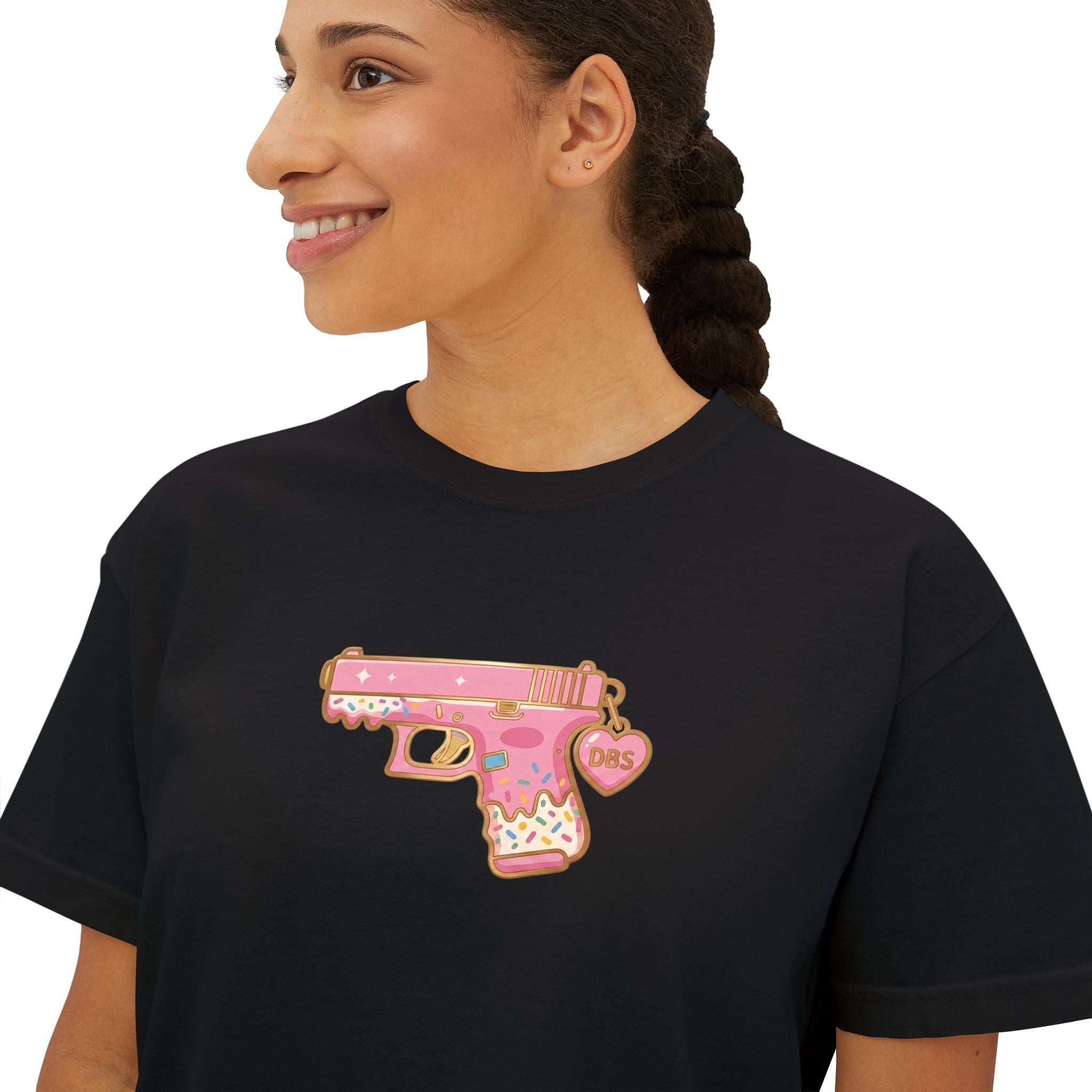 The Signature Sprinkles Collection- Pistol-Women's Boxy Tee