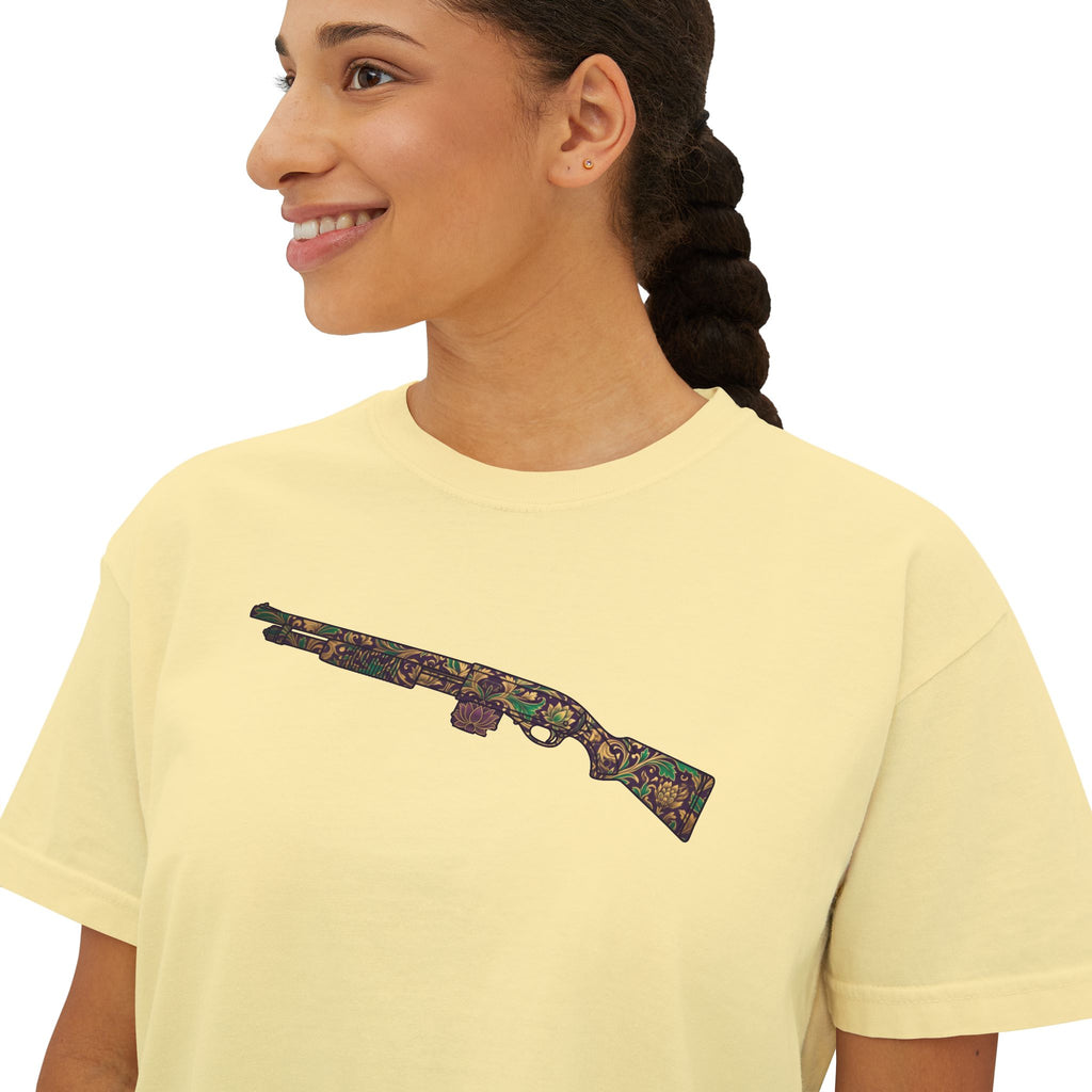 The Floral Collection-Shotgun-Women's Boxy Tee