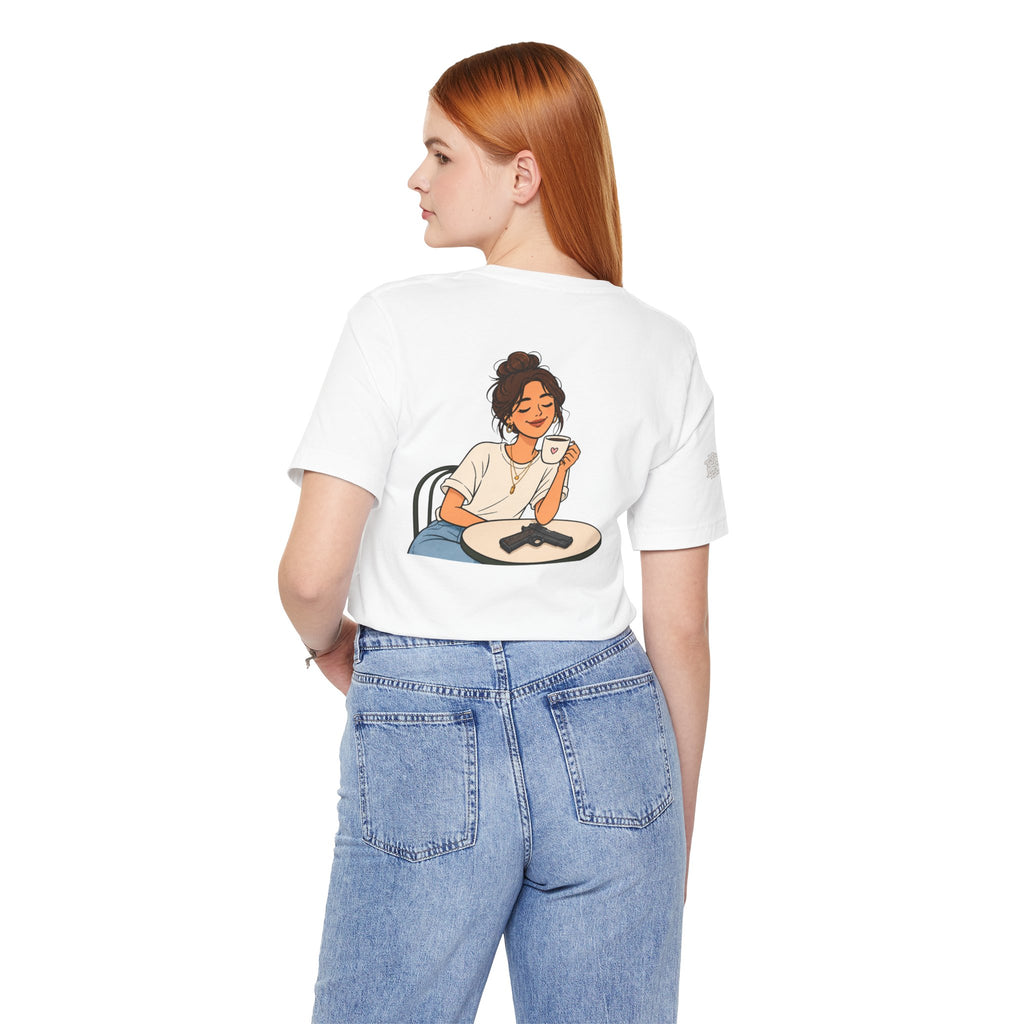 'Beans and Bullets' Coffee Lover T-Shirt