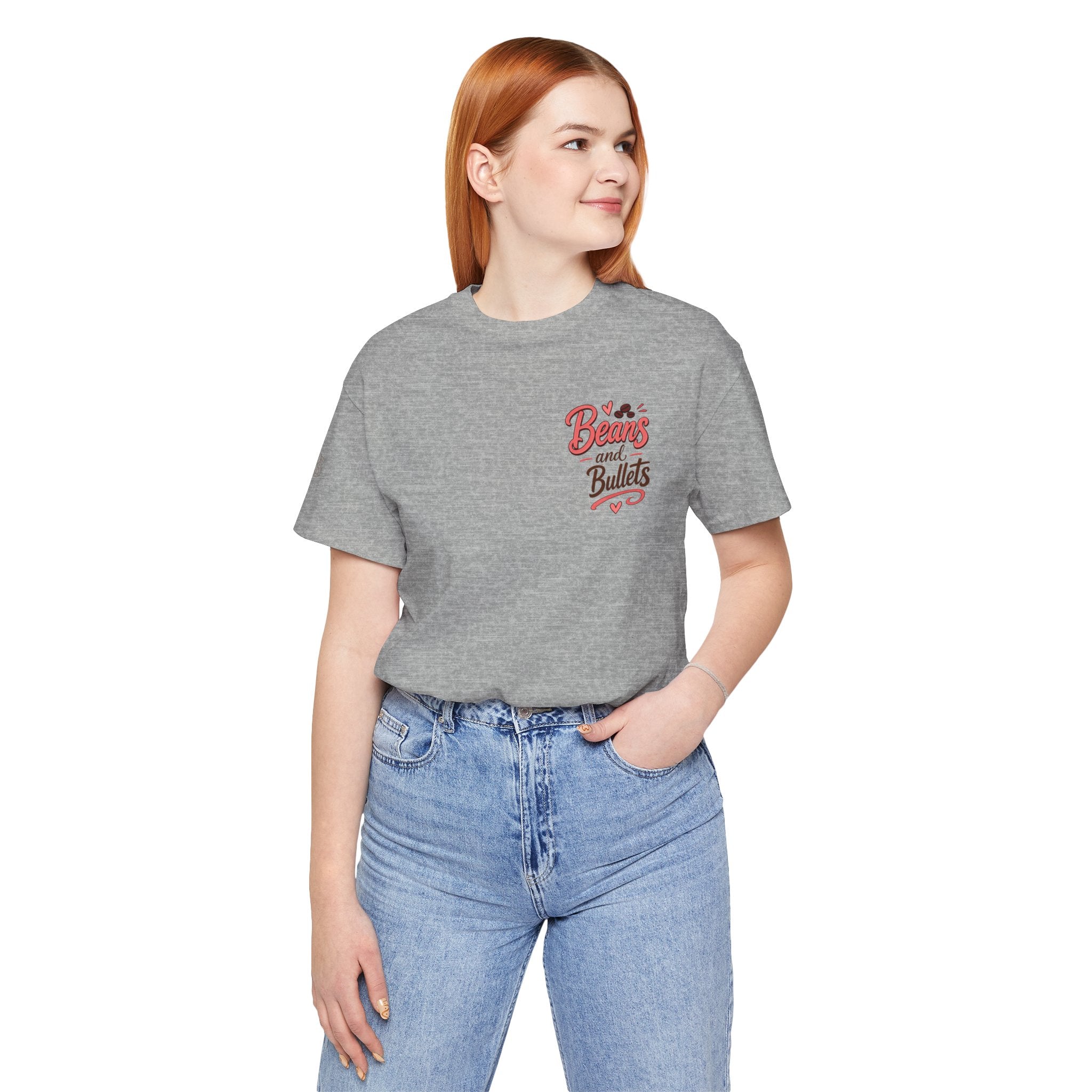'Beans and Bullets' Coffee Lover T-Shirt