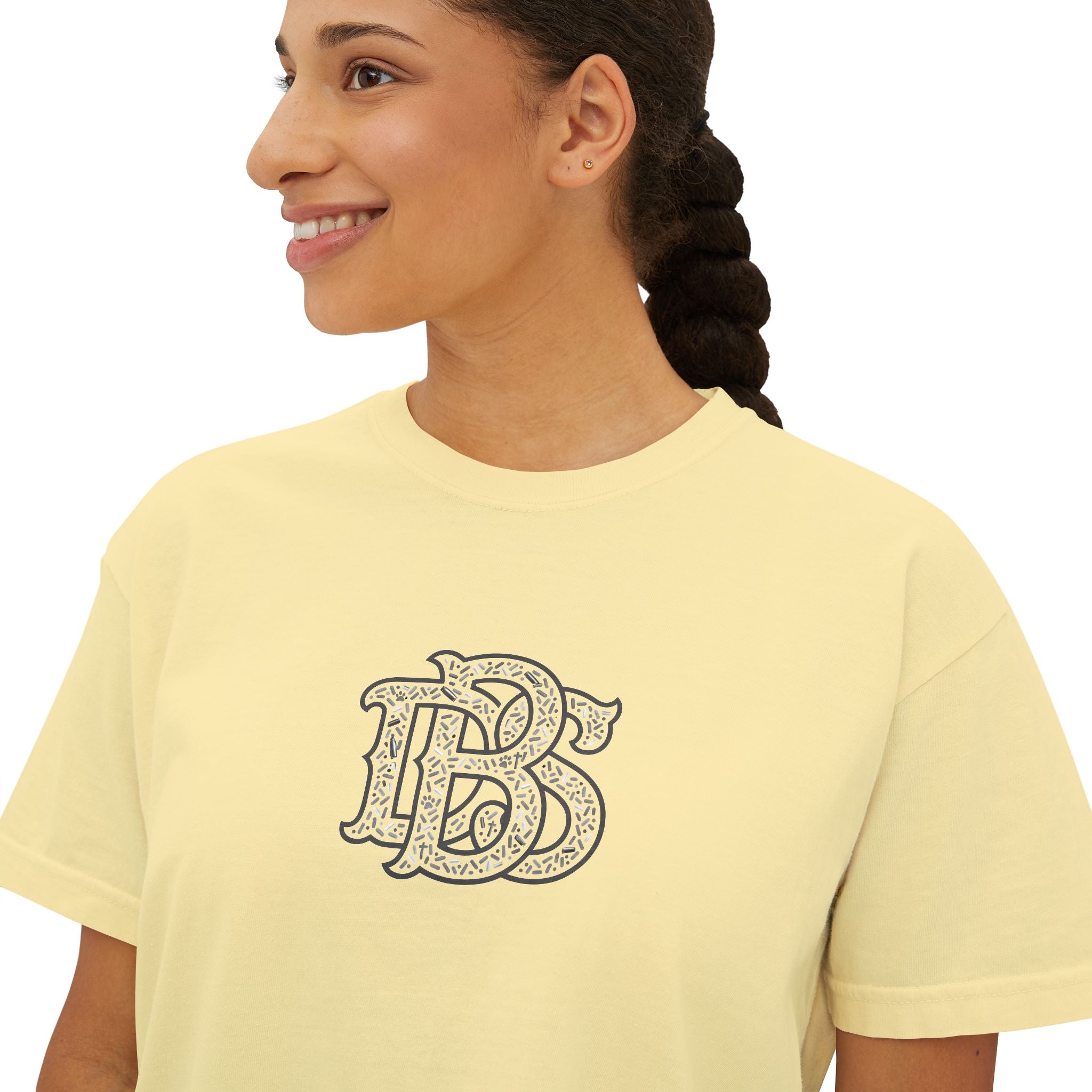 DBS Black Collection-Women's Boxy Tee