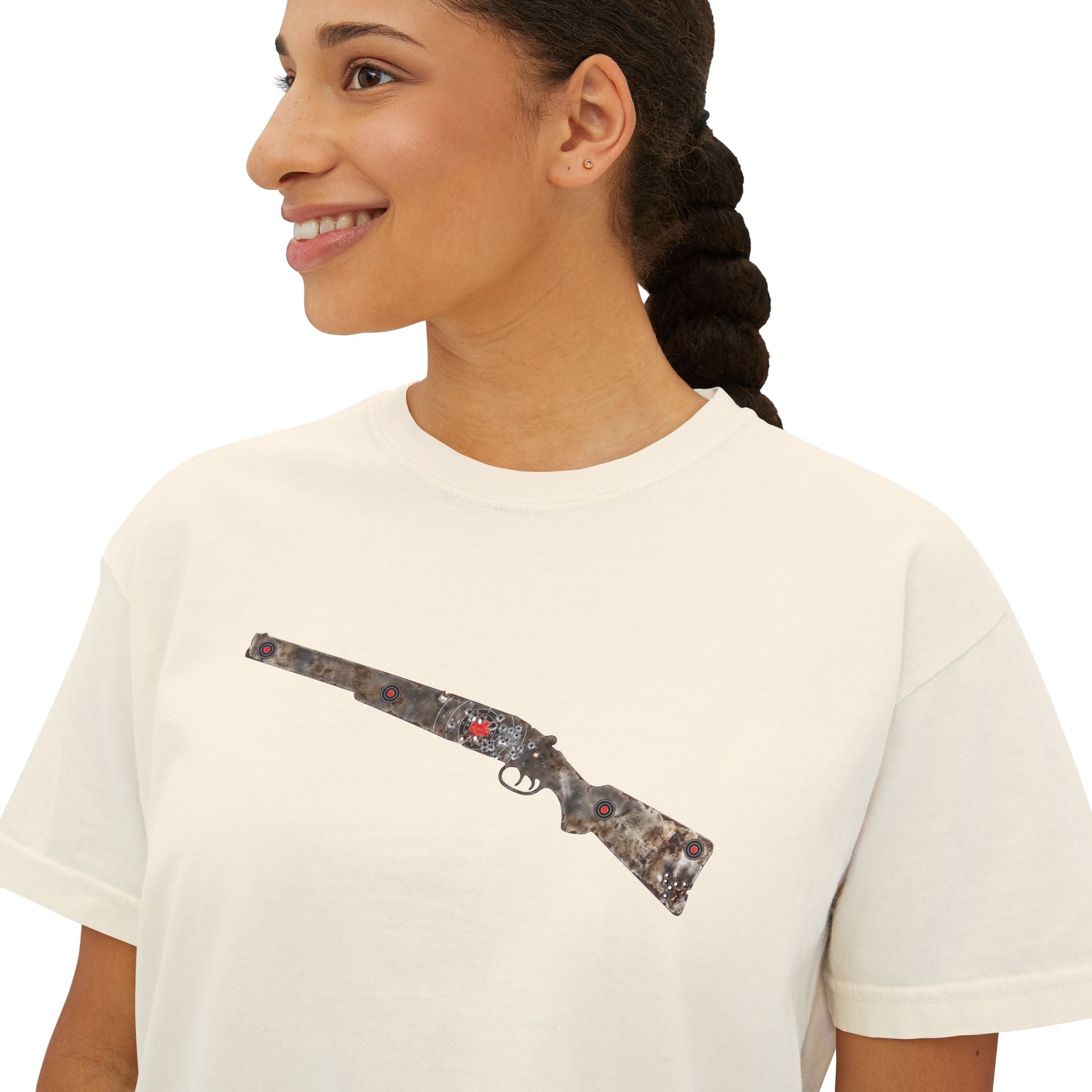 The Target Collection-Shotgun-Women's Boxy Tee