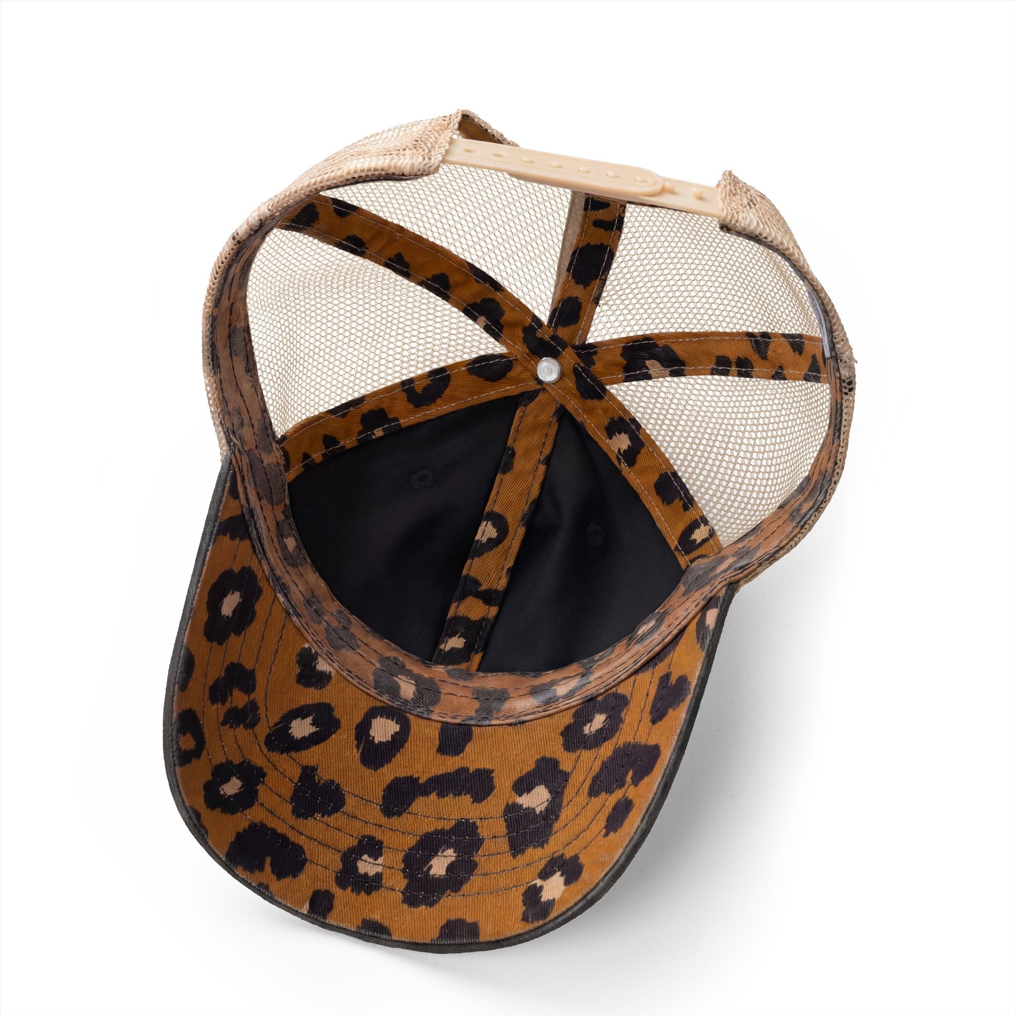 Cow Print AR Rifle Women's Washed Mesh-Back Cap