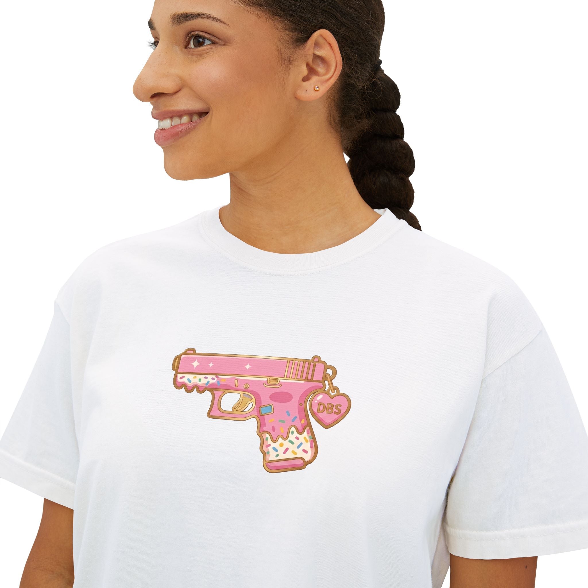 The Signature Sprinkles Collection- Pistol-Women's Boxy Tee