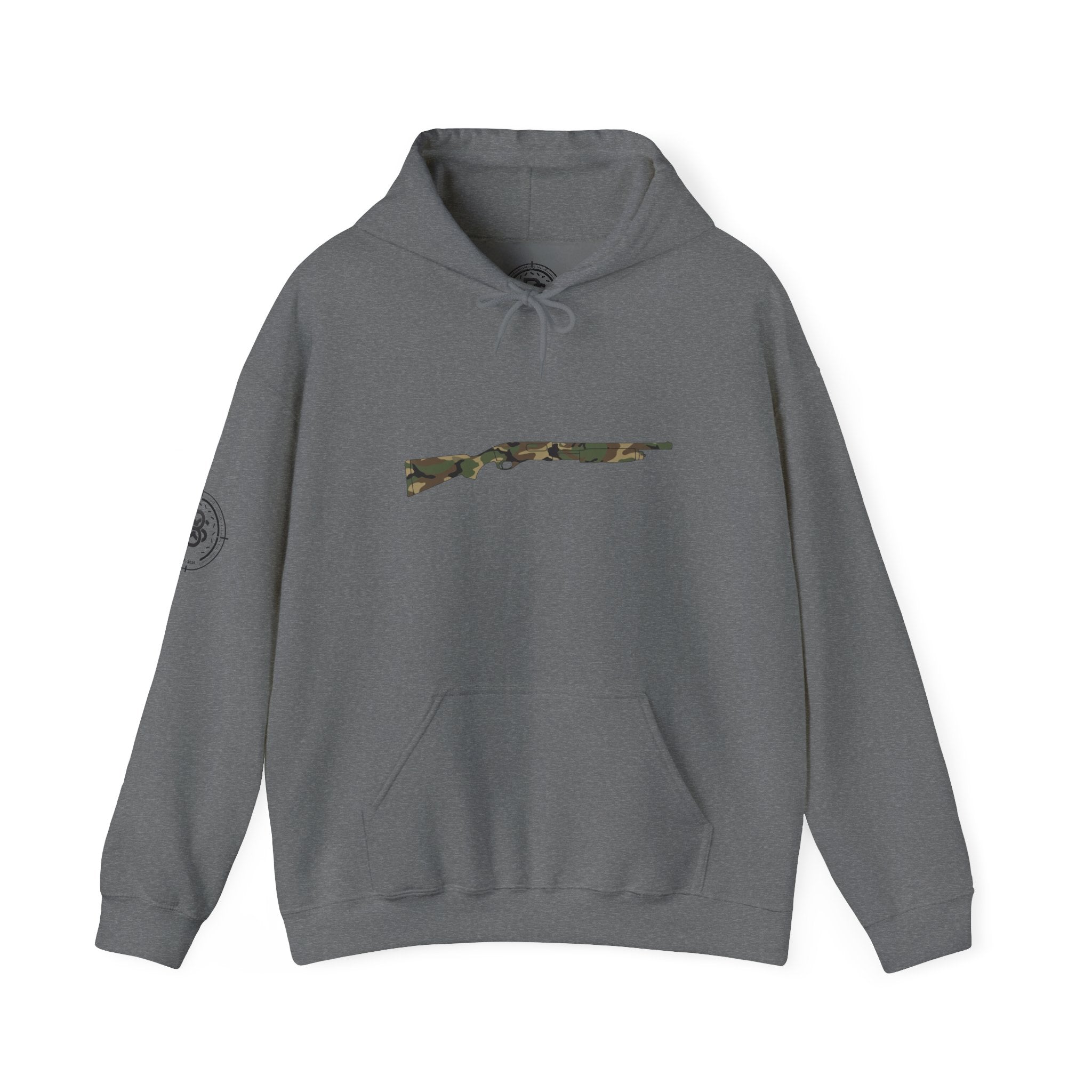 Camo Shotgun-Unisex Heavy Blend™ Hooded Sweatshirt