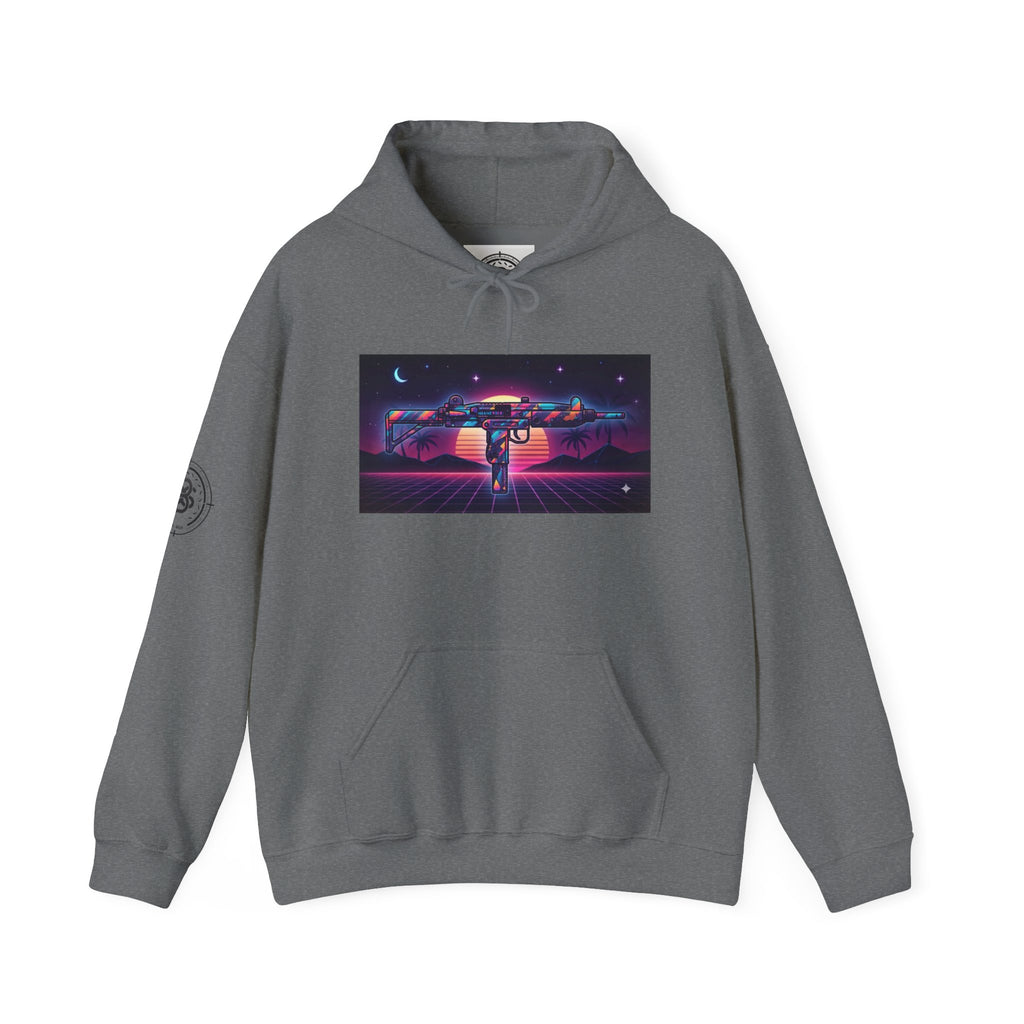 UZI Retro 80's Unisex Heavy Blend™ Hooded Sweatshirt