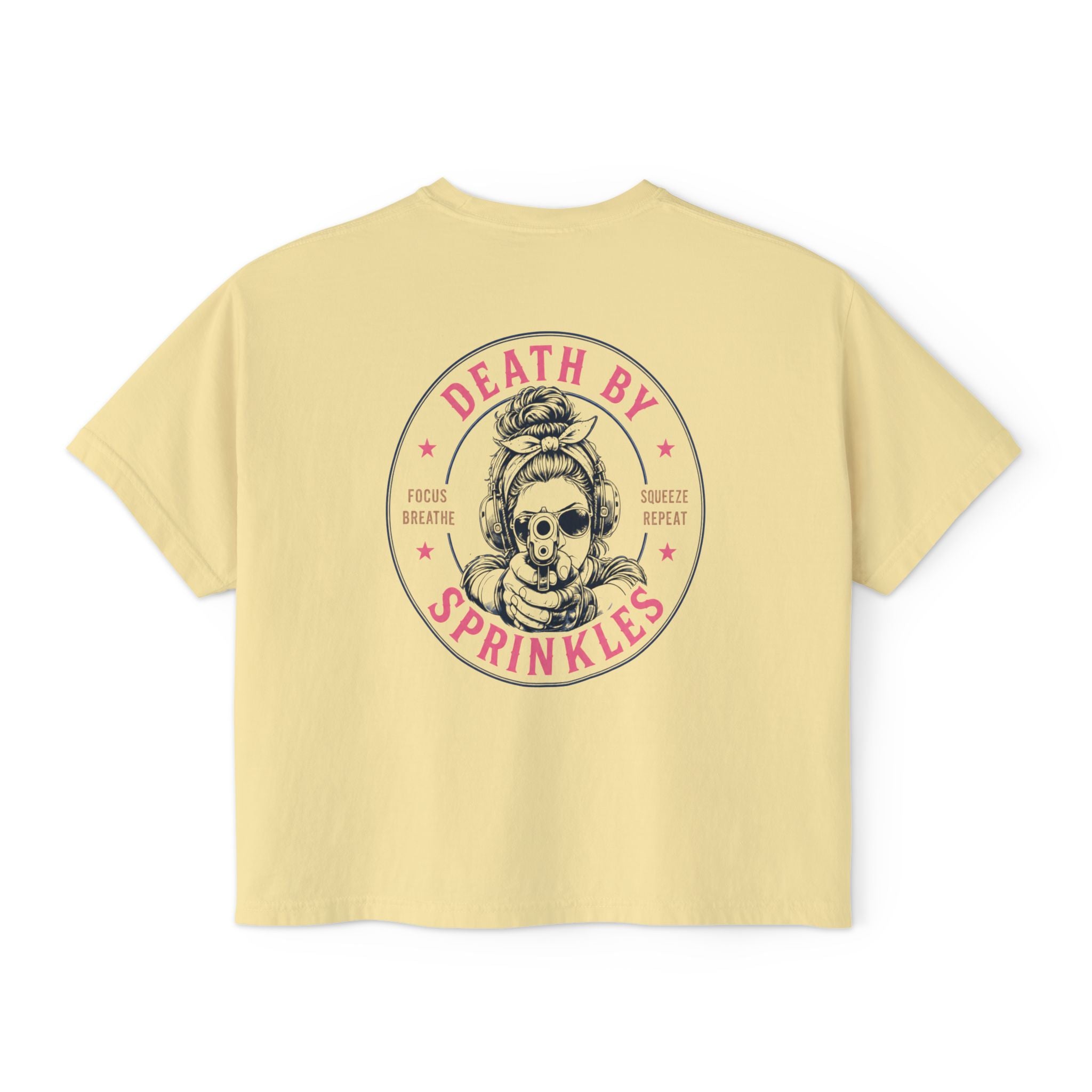 Death By Sprinkles-Women’s Crop T-Shirt