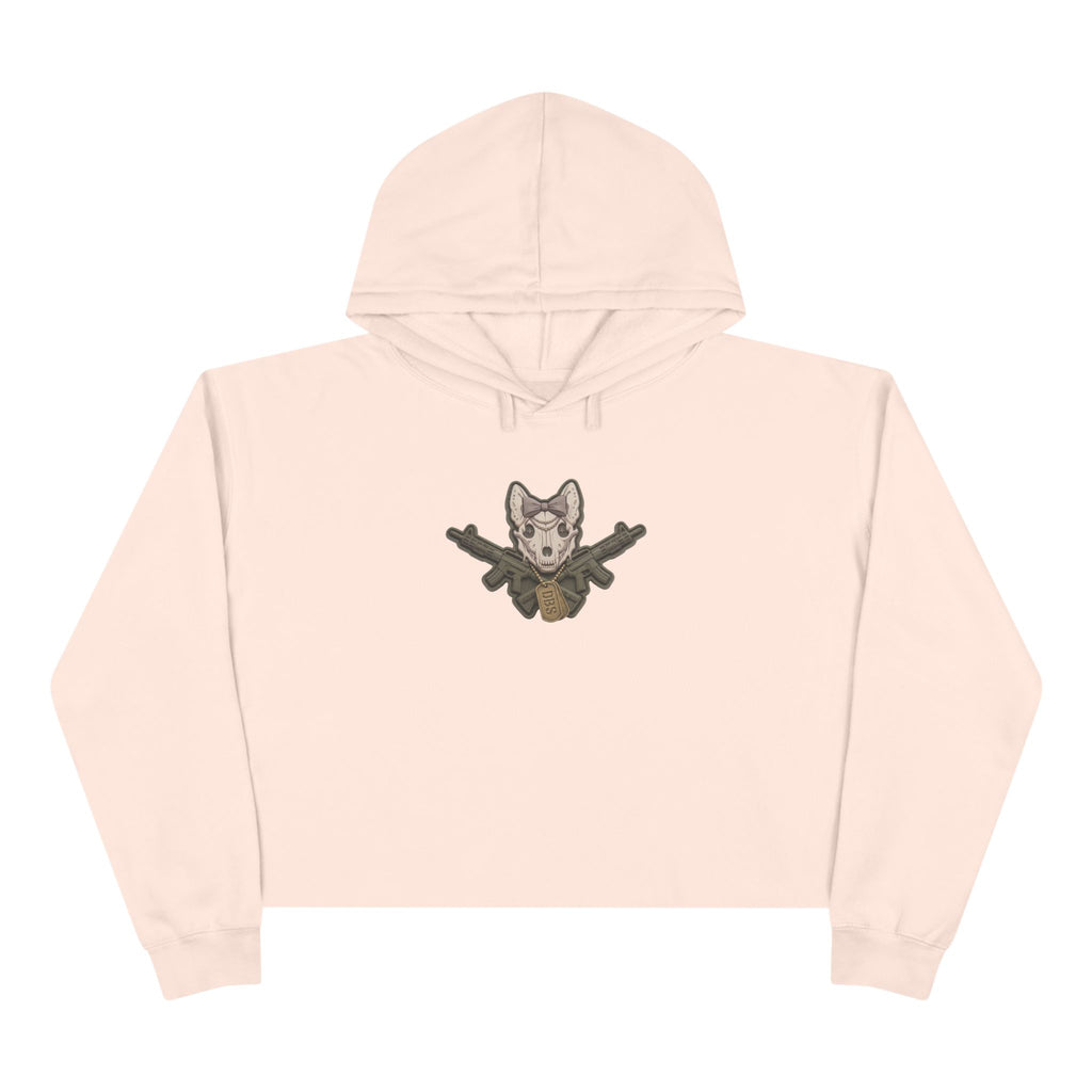 Cute Tactical Female K9Hoodie – Women’s Casual Graphic Cropped Sweatshirt