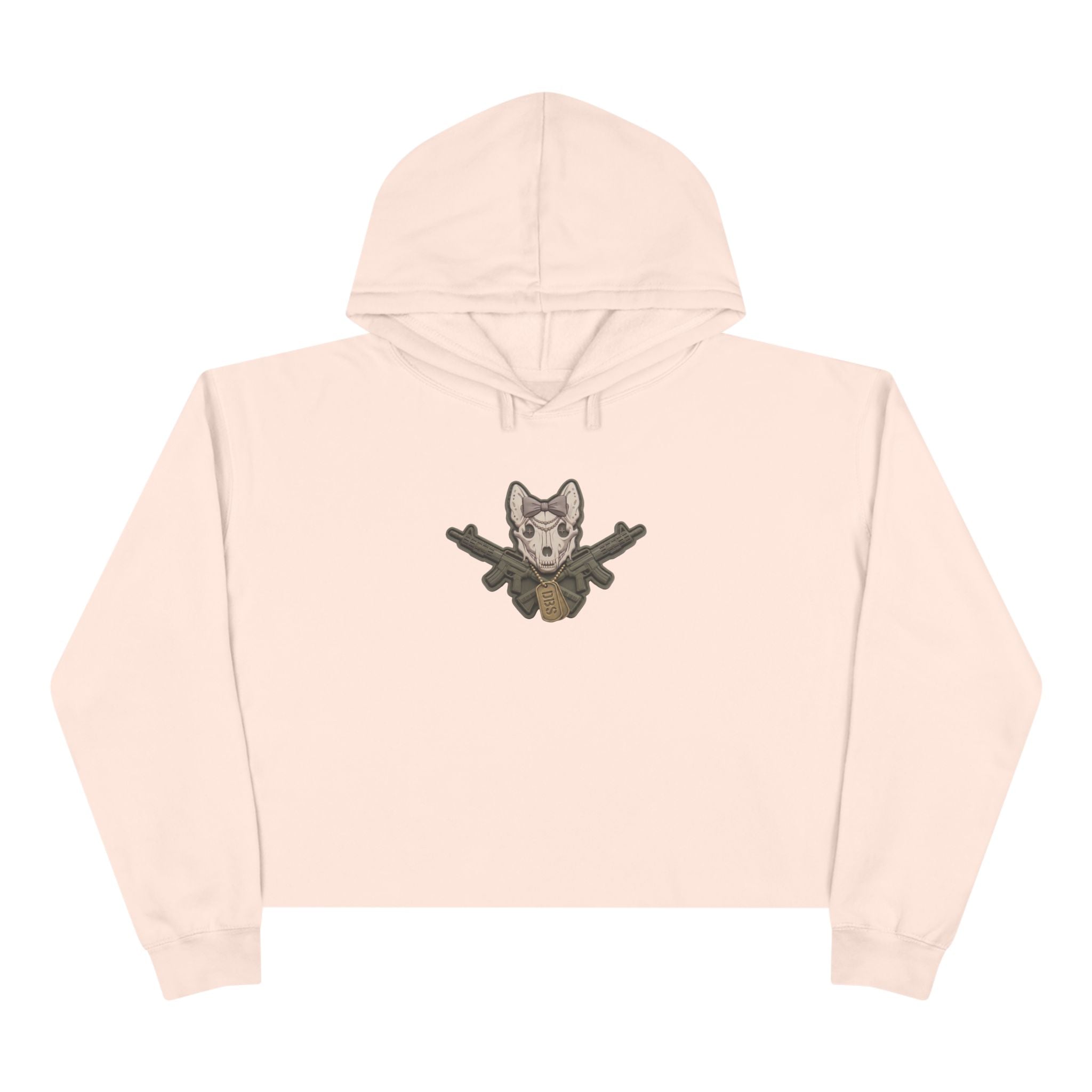 Cute Tactical Female K9Hoodie – Women’s Casual Graphic Cropped Sweatshirt
