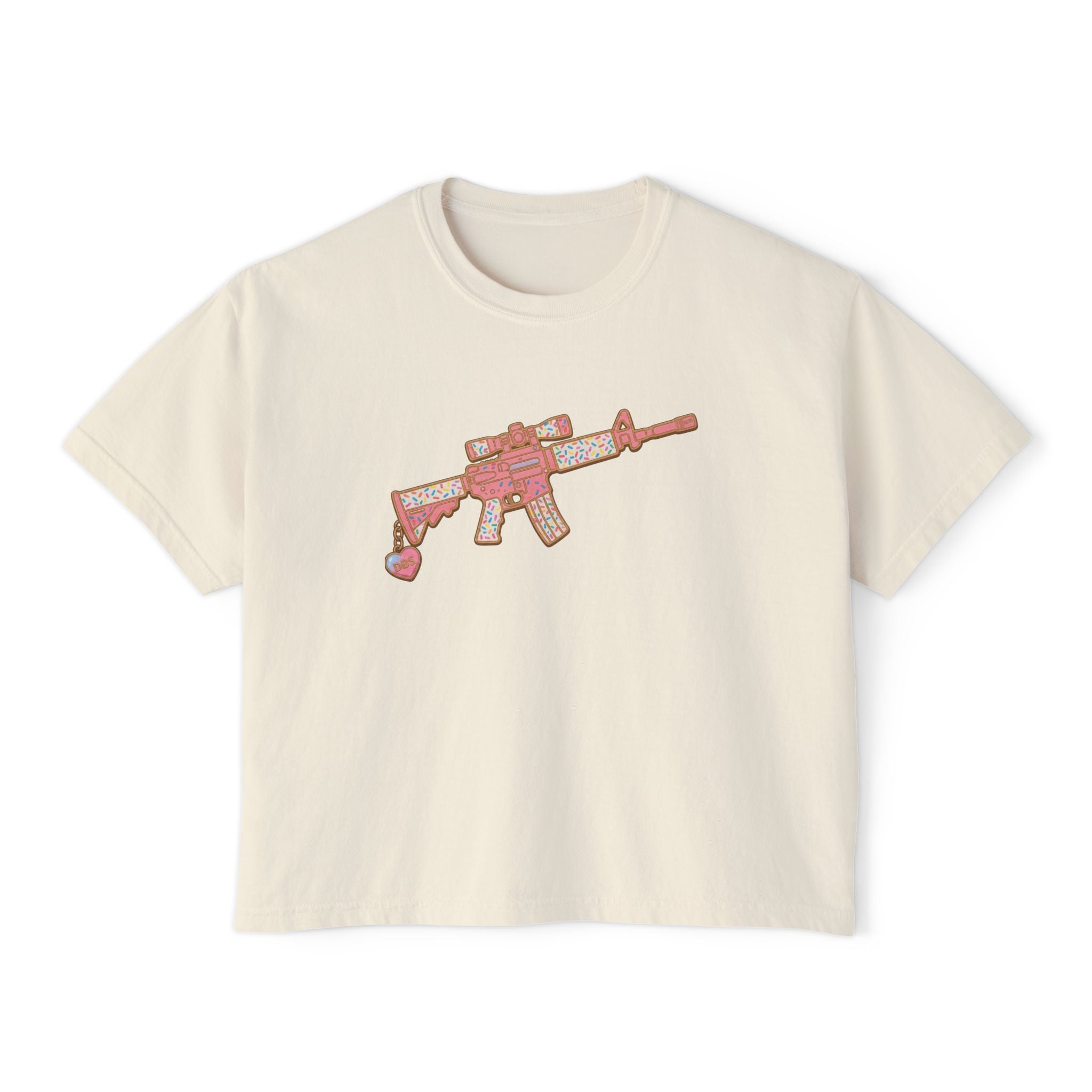 The Signature Sprinkles- AR Rifle- Women's Boxy Tee