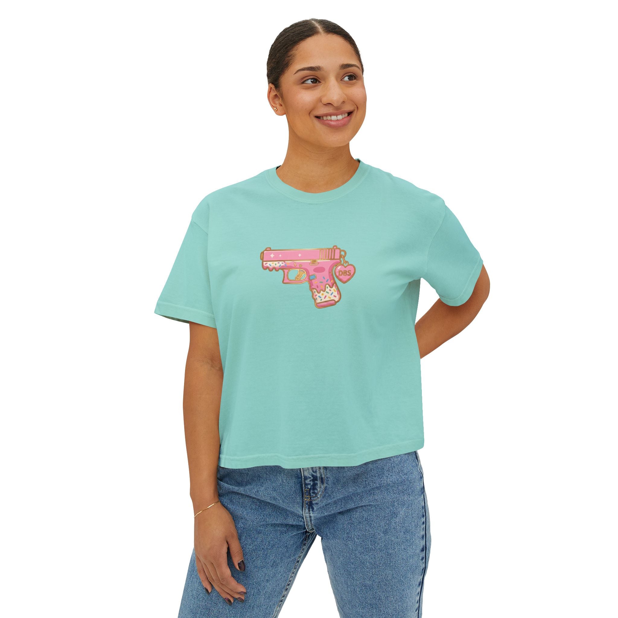 The Signature Sprinkles Collection- Pistol-Women's Boxy Tee