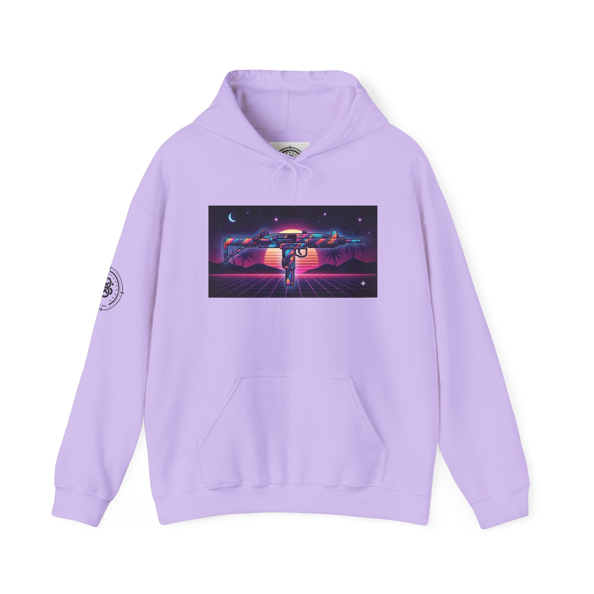UZI Retro 80's Unisex Heavy Blend™ Hooded Sweatshirt