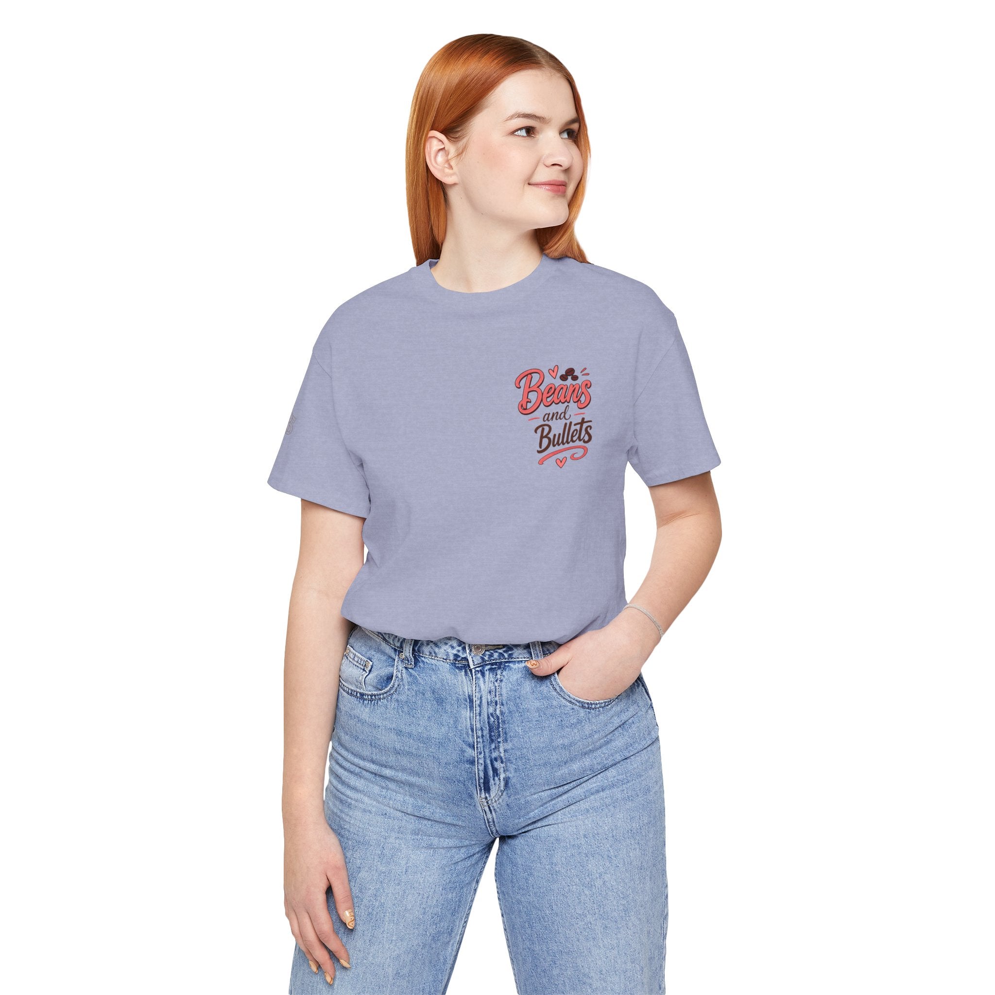 'Beans and Bullets' Coffee Lover T-Shirt