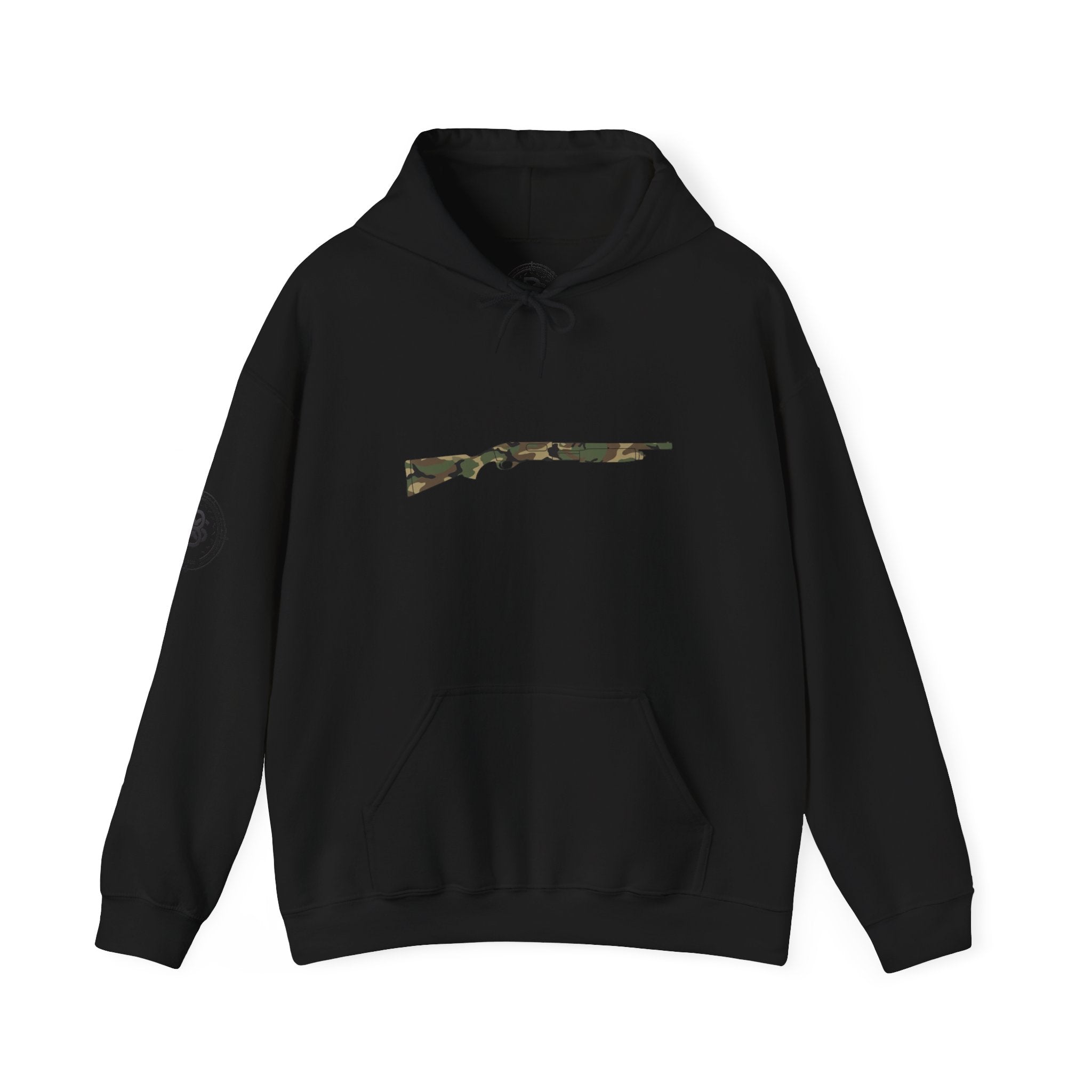 Camo Shotgun-Unisex Heavy Blend™ Hooded Sweatshirt