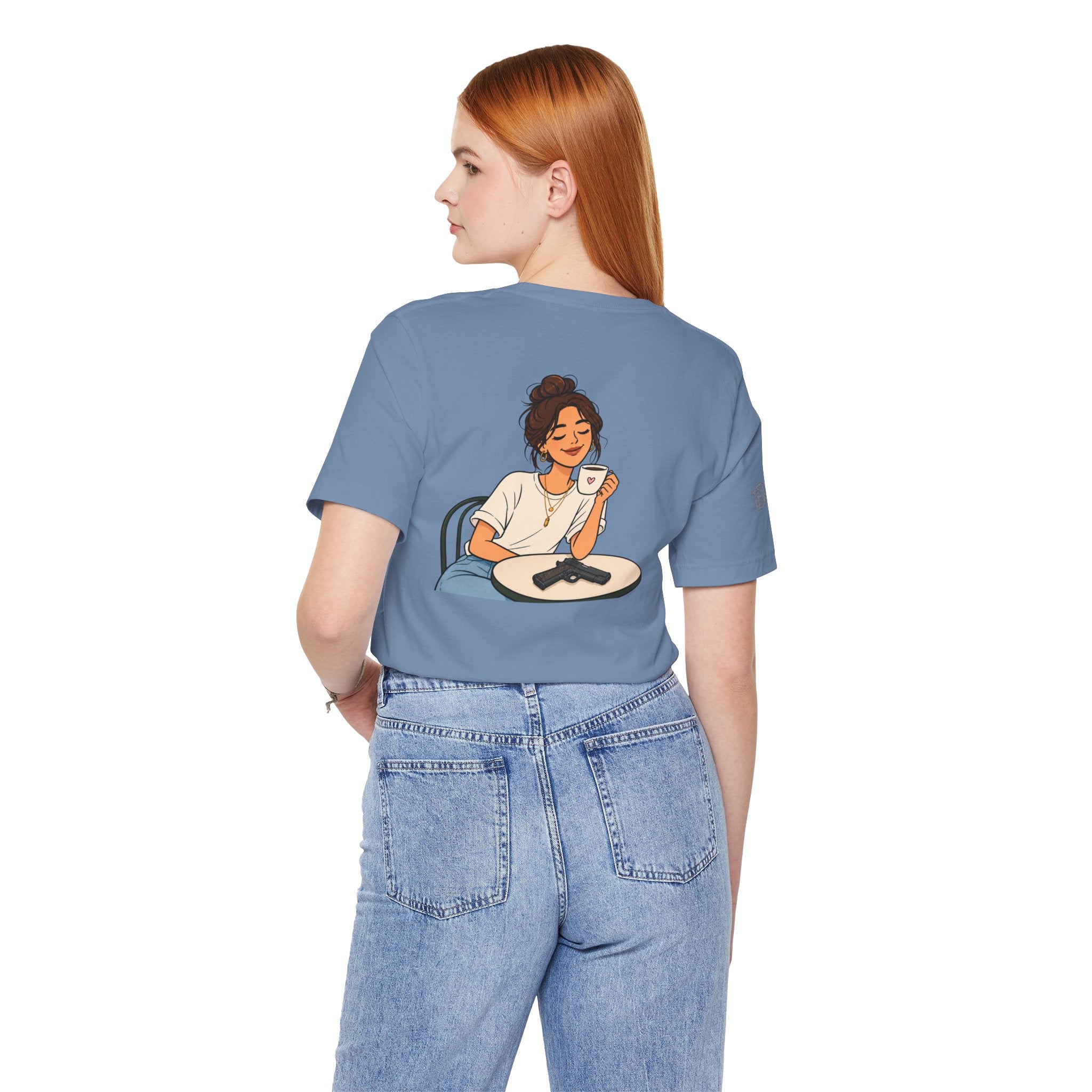 'Beans and Bullets' Coffee Lover T-Shirt