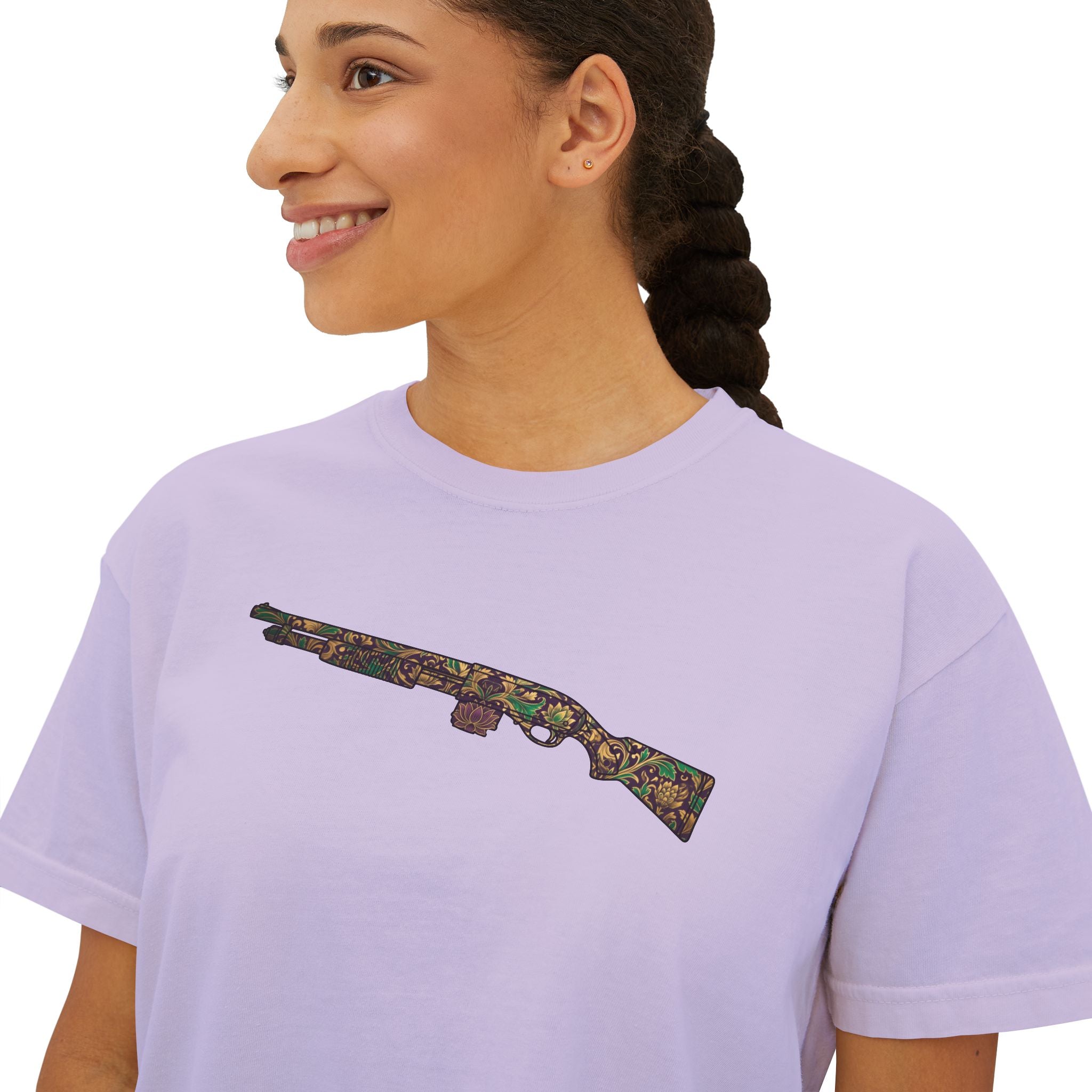 The Floral Collection-Shotgun-Women's Boxy Tee