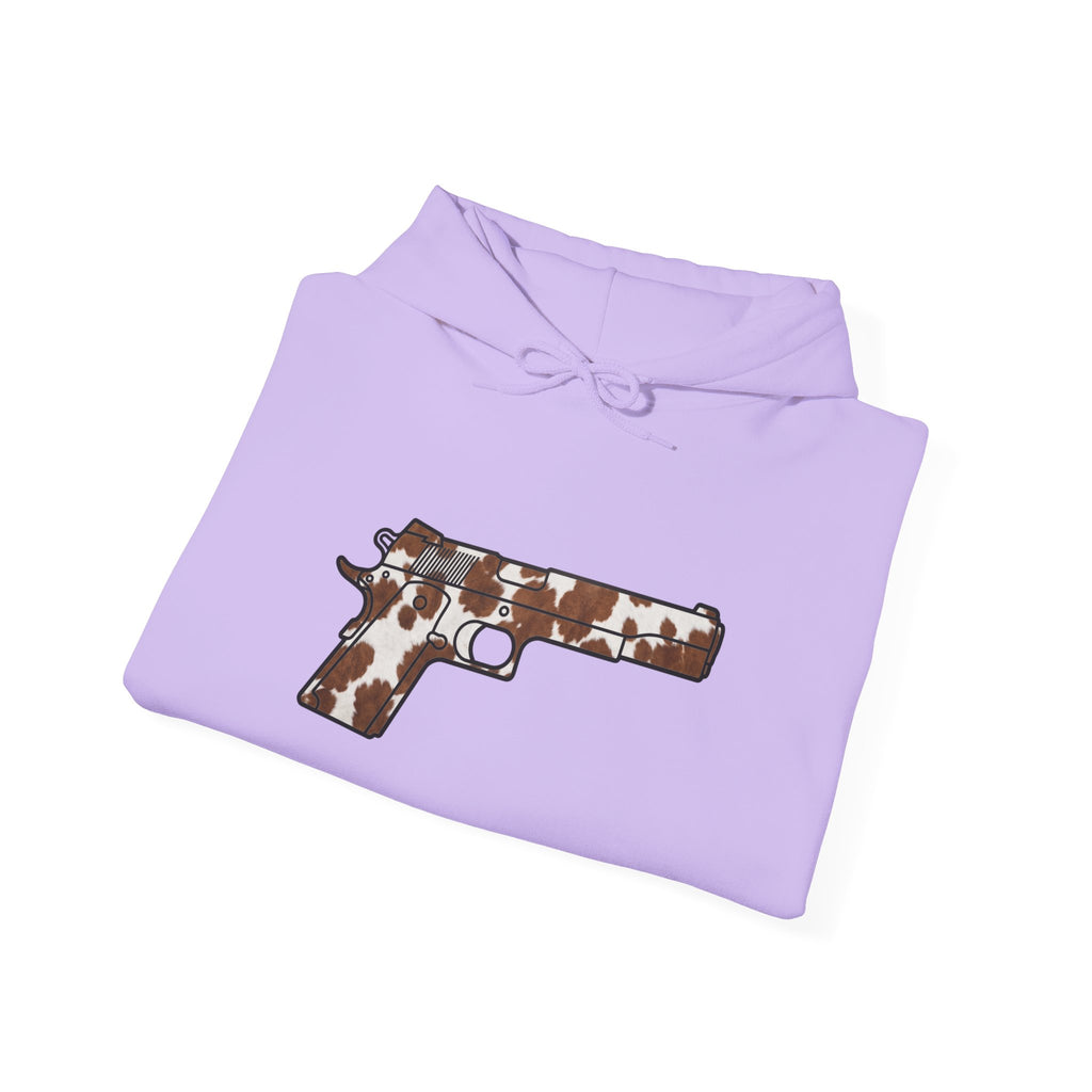 Cowhide Pistol Silhouette Hoodie