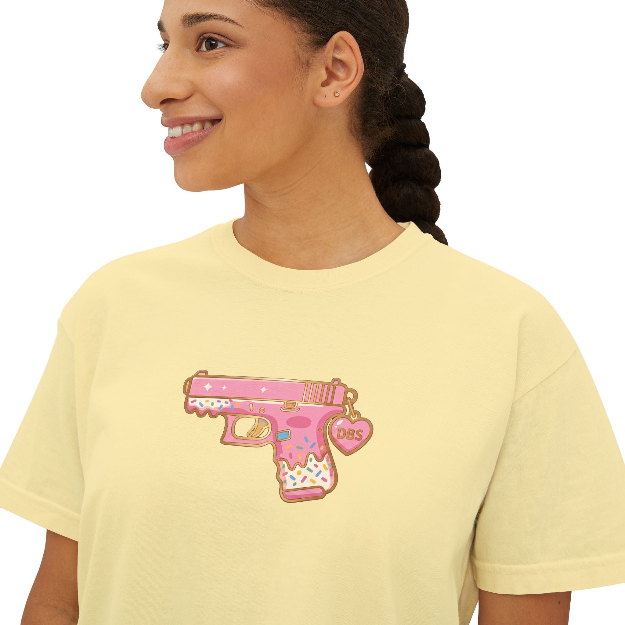 The Signature Sprinkles Collection- Pistol-Women's Boxy Tee