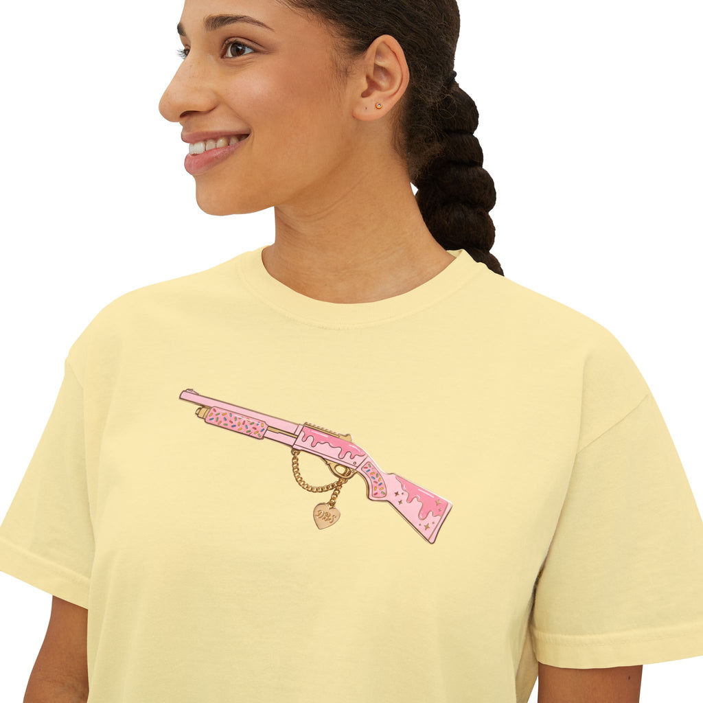 The Signature Sprinkles Collection- Shotgun- Women's Boxy Tee