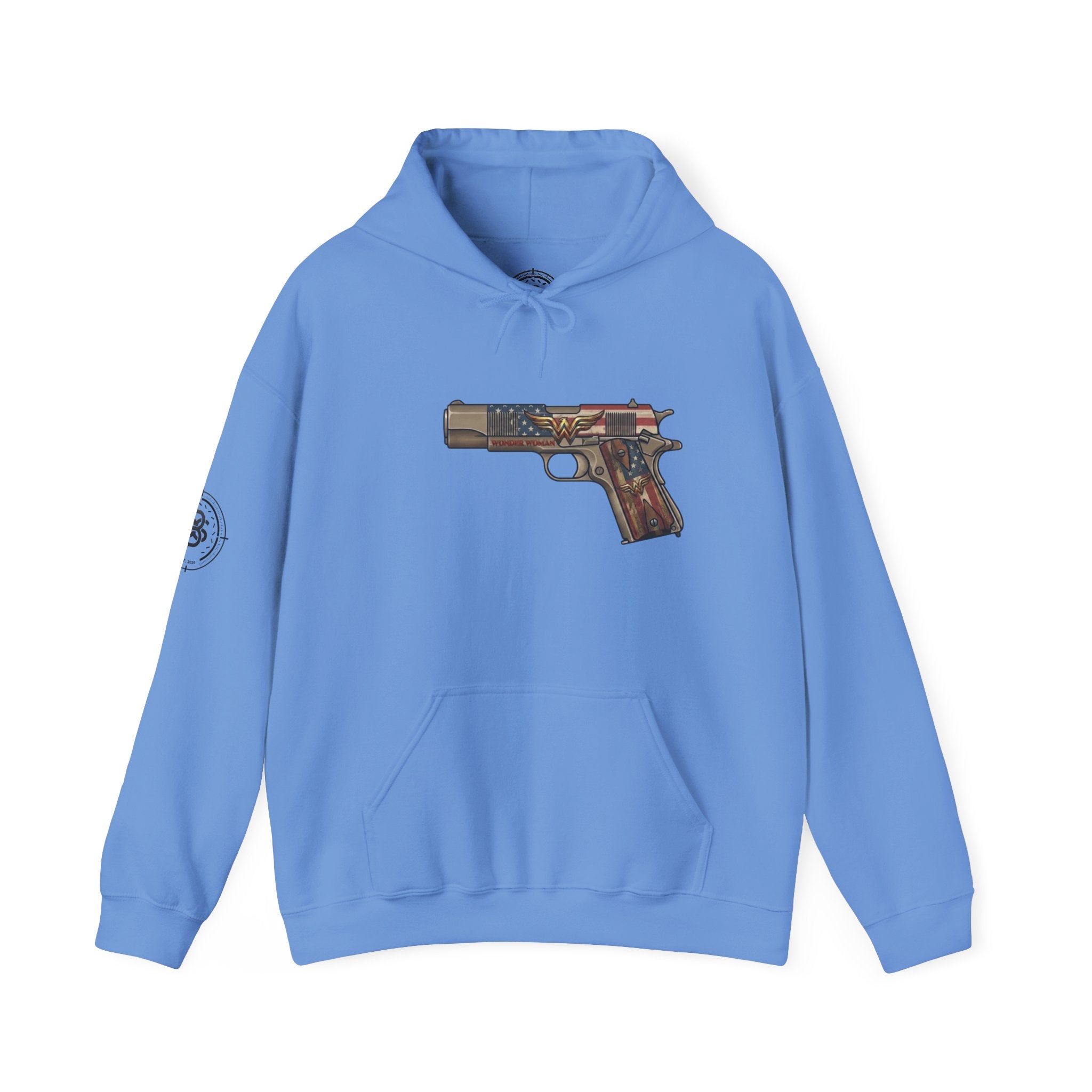 WW emblem Pistol Graphic Hoodie