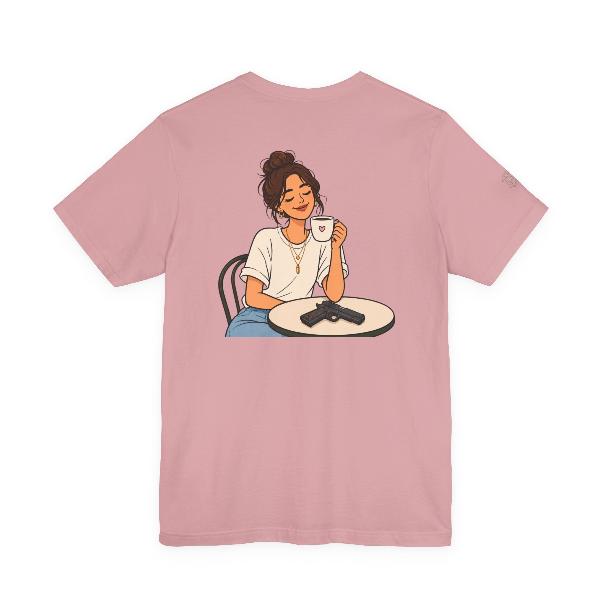'Beans and Bullets' Coffee Lover T-Shirt