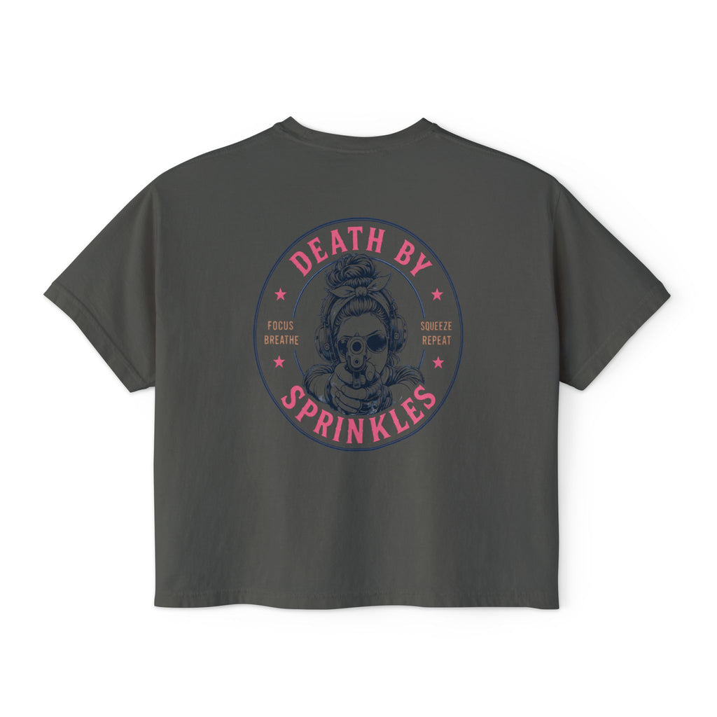 Death By Sprinkles-Women’s Crop T-Shirt