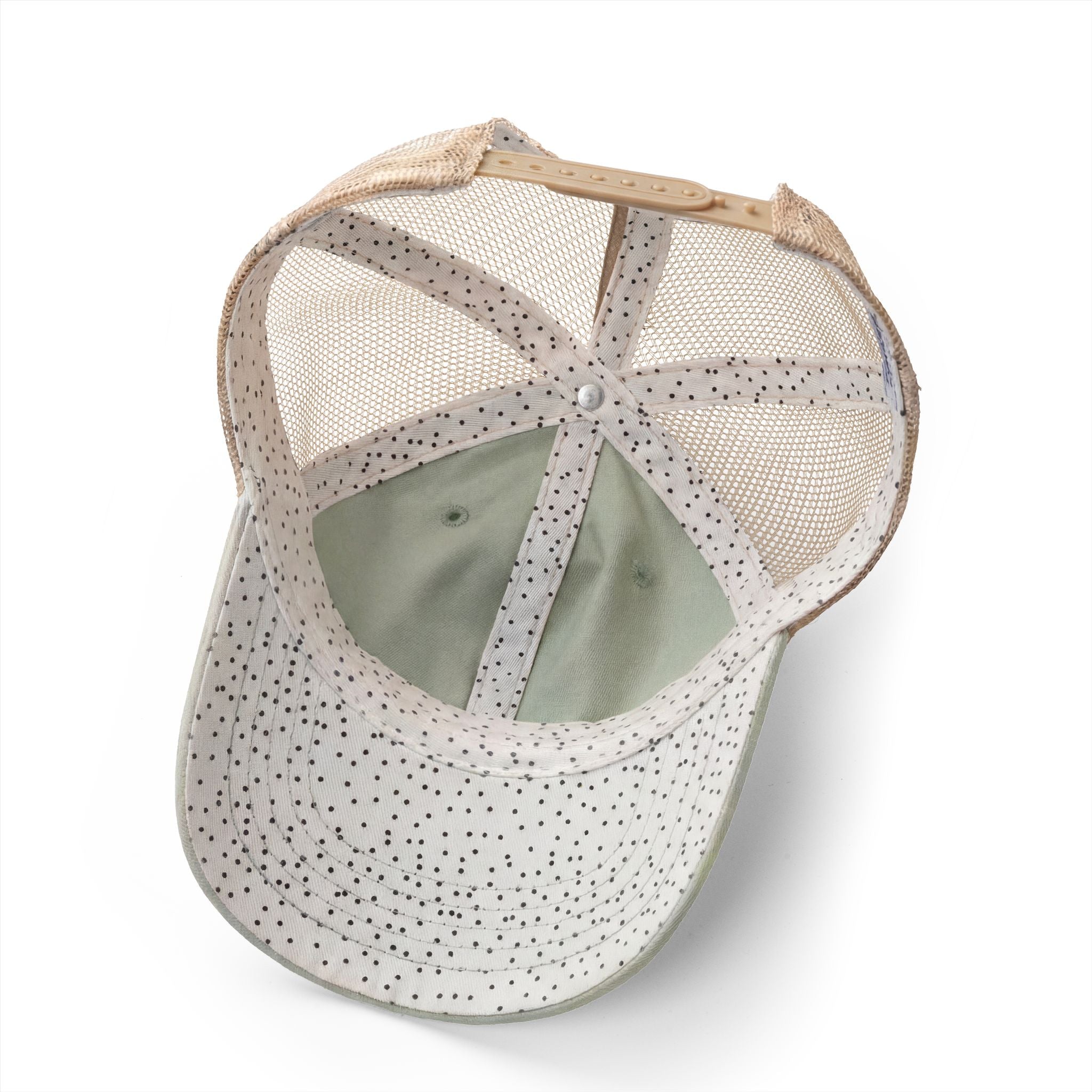 Cow Print Shotgun Women's Washed Mesh-Back Cap