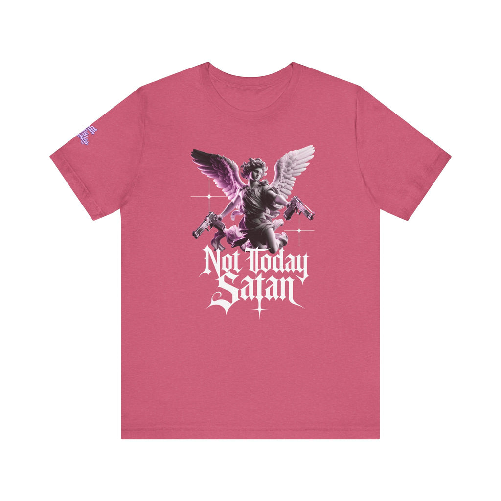 Angel Statue "Not Today Satan"