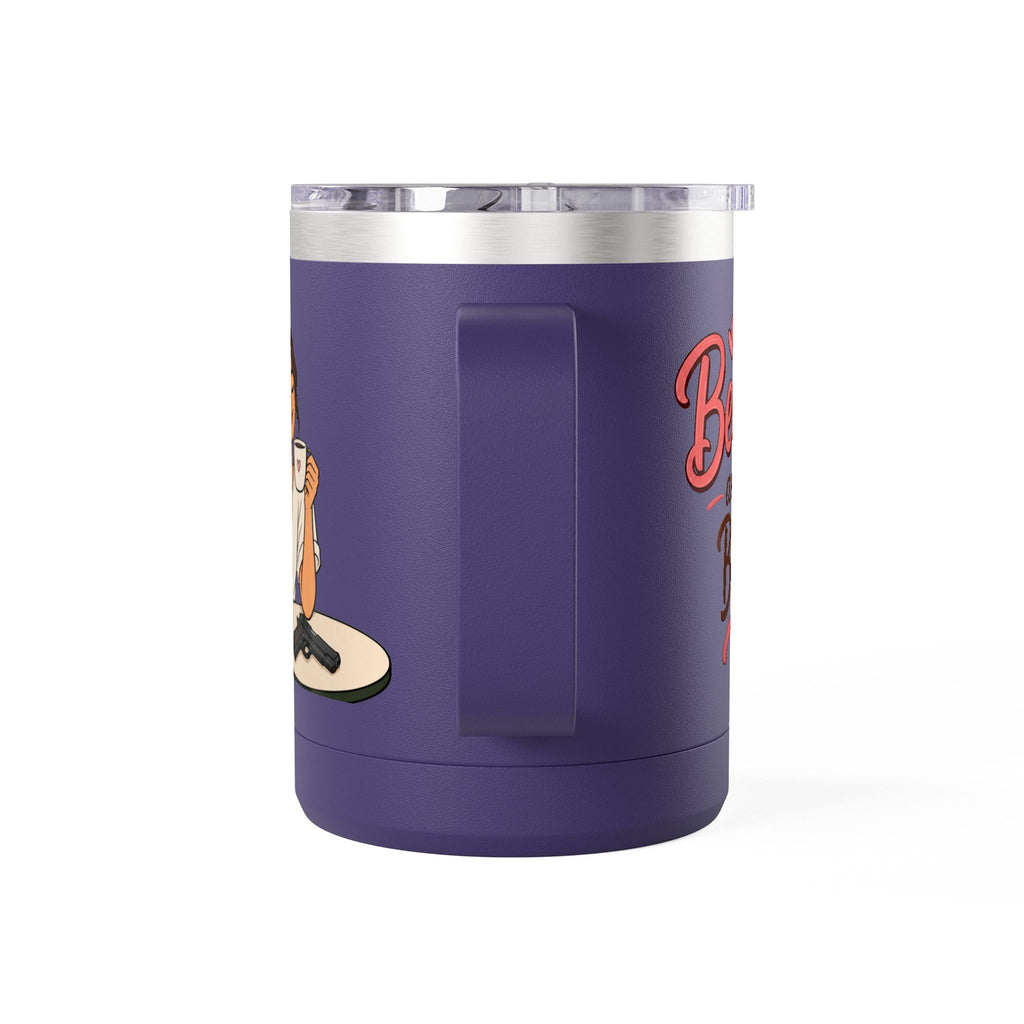 Beans and Bullets-15oz Travel Mug Tumbler