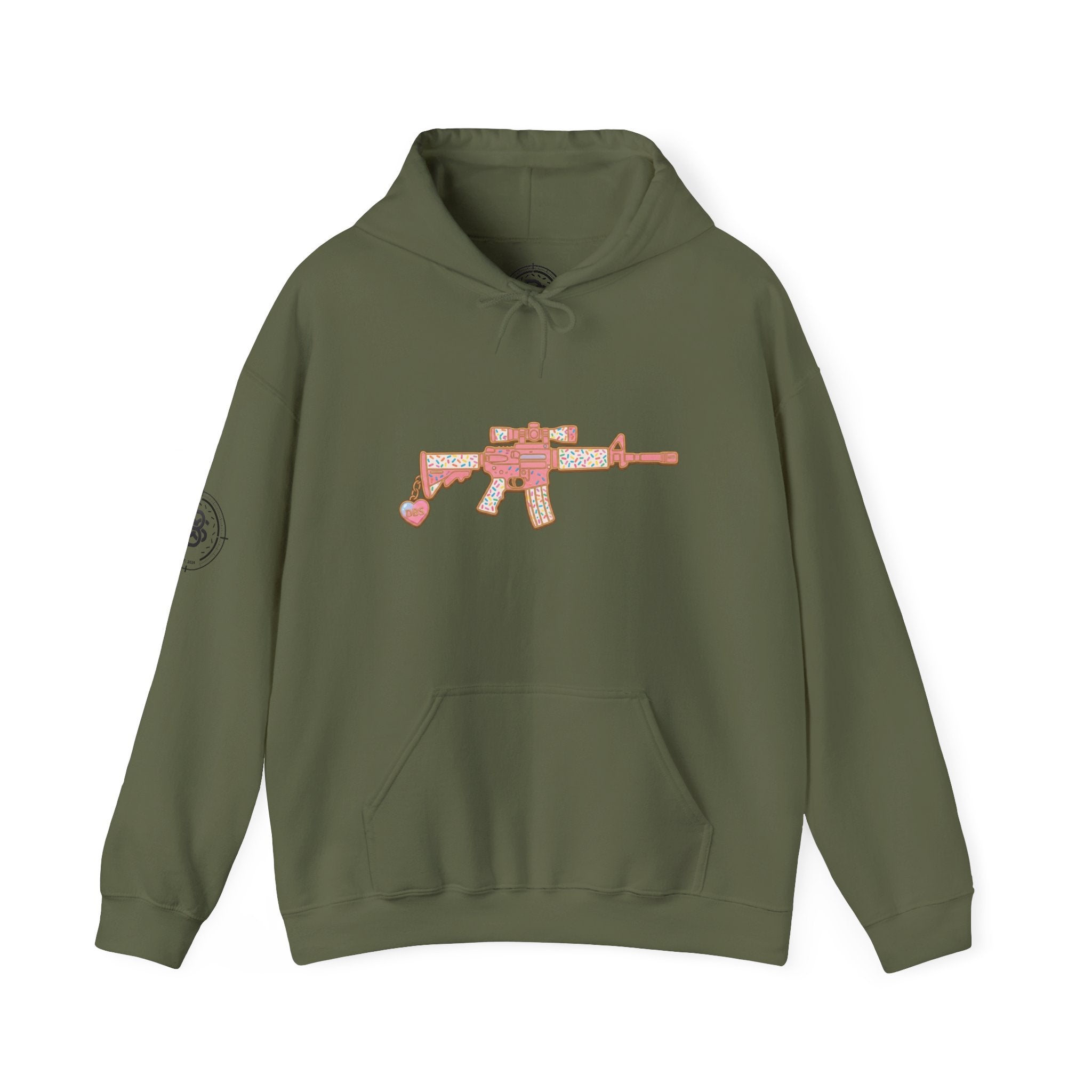 Sprinkle AR Rifle Graphic Hoodie