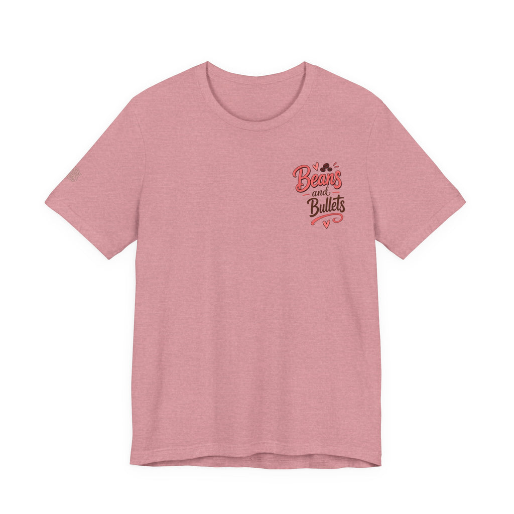 'Beans and Bullets' Coffee Lover T-Shirt