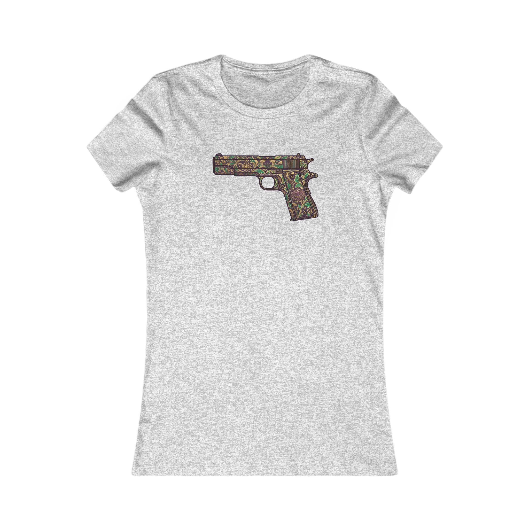 The Floral Collection-1911 Pistol-Women's T's