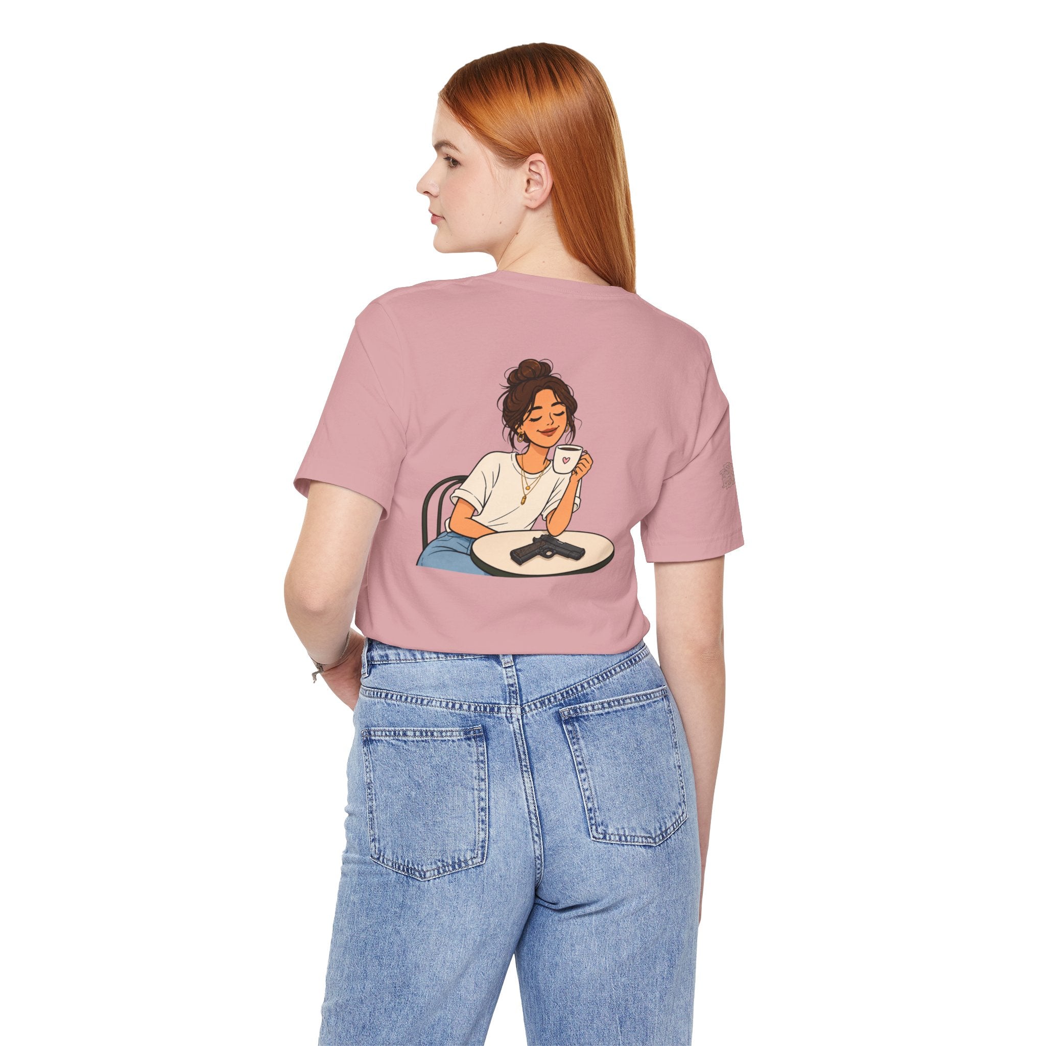 'Beans and Bullets' Coffee Lover T-Shirt