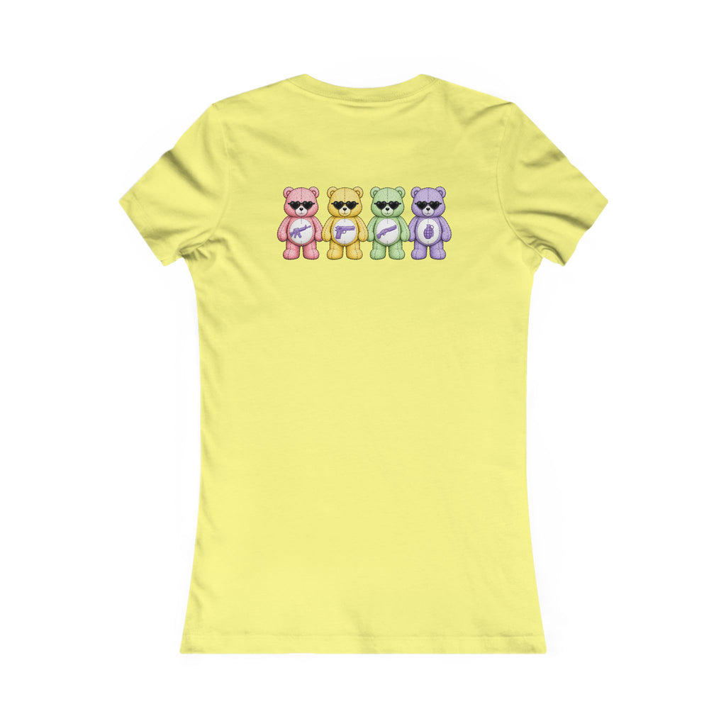 Not Your Childhood Care Bear Tee — Cute Retro Rainbow Bear Women's T-Shirt