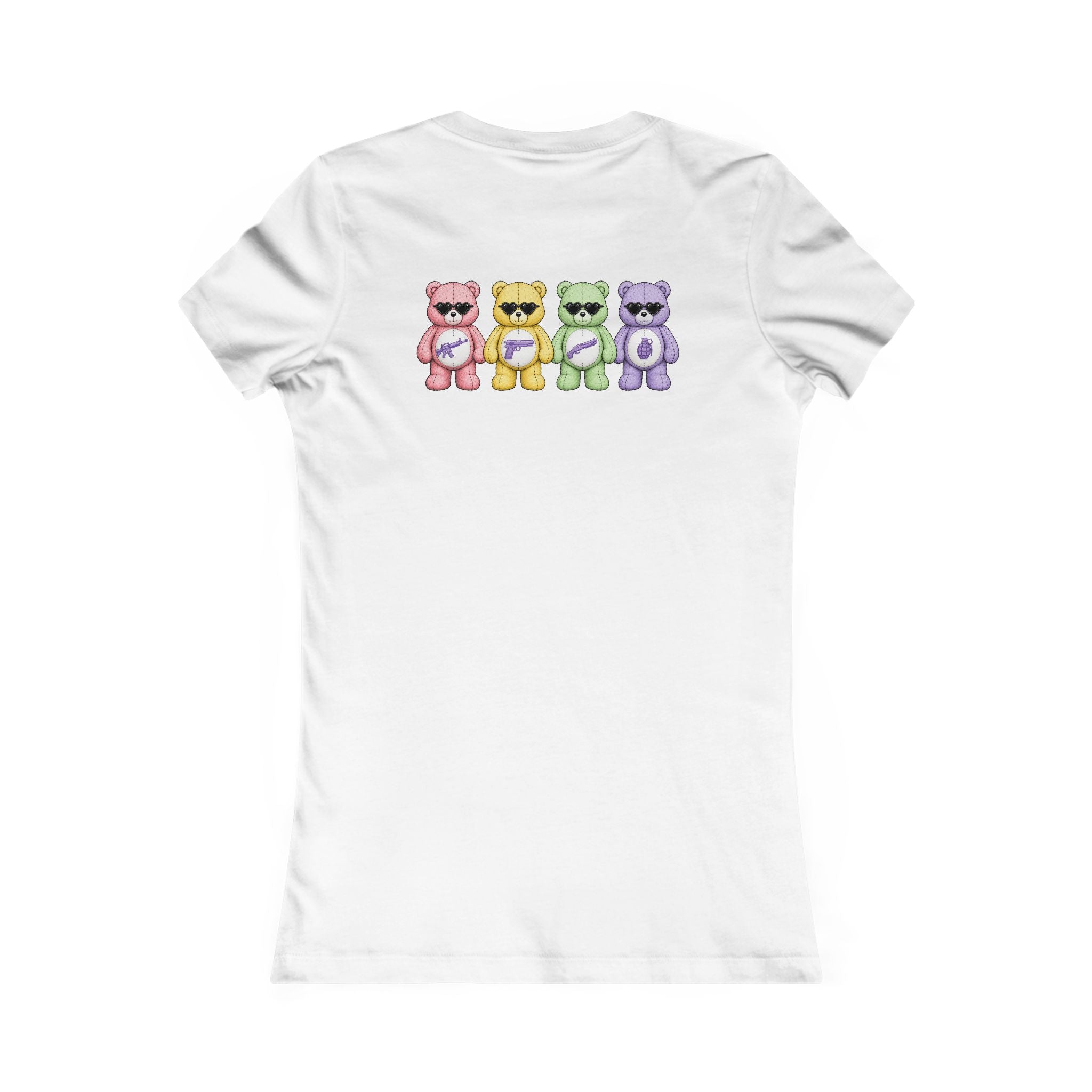 Not Your Childhood Care Bear Tee — Cute Retro Rainbow Bear Women's T-Shirt
