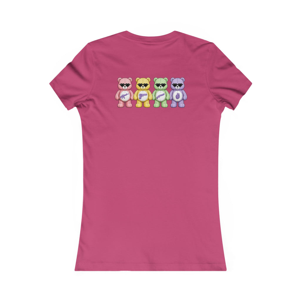 Not Your Childhood Care Bear Tee — Cute Retro Rainbow Bear Women's T-Shirt