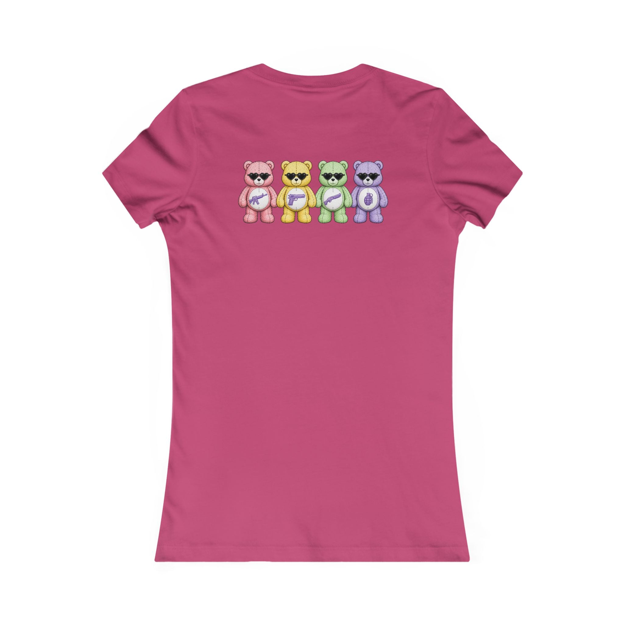 Not Your Childhood Care Bear Tee — Cute Retro Rainbow Bear Women's T-Shirt