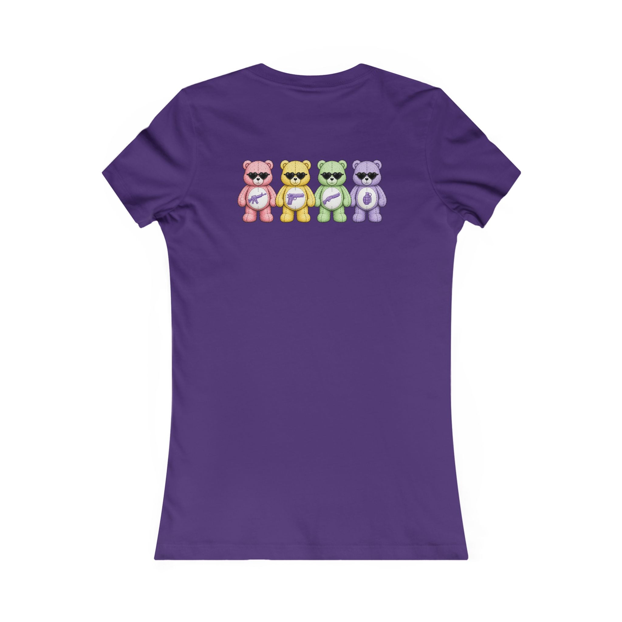 Not Your Childhood Care Bear Tee — Cute Retro Rainbow Bear Women's T-Shirt