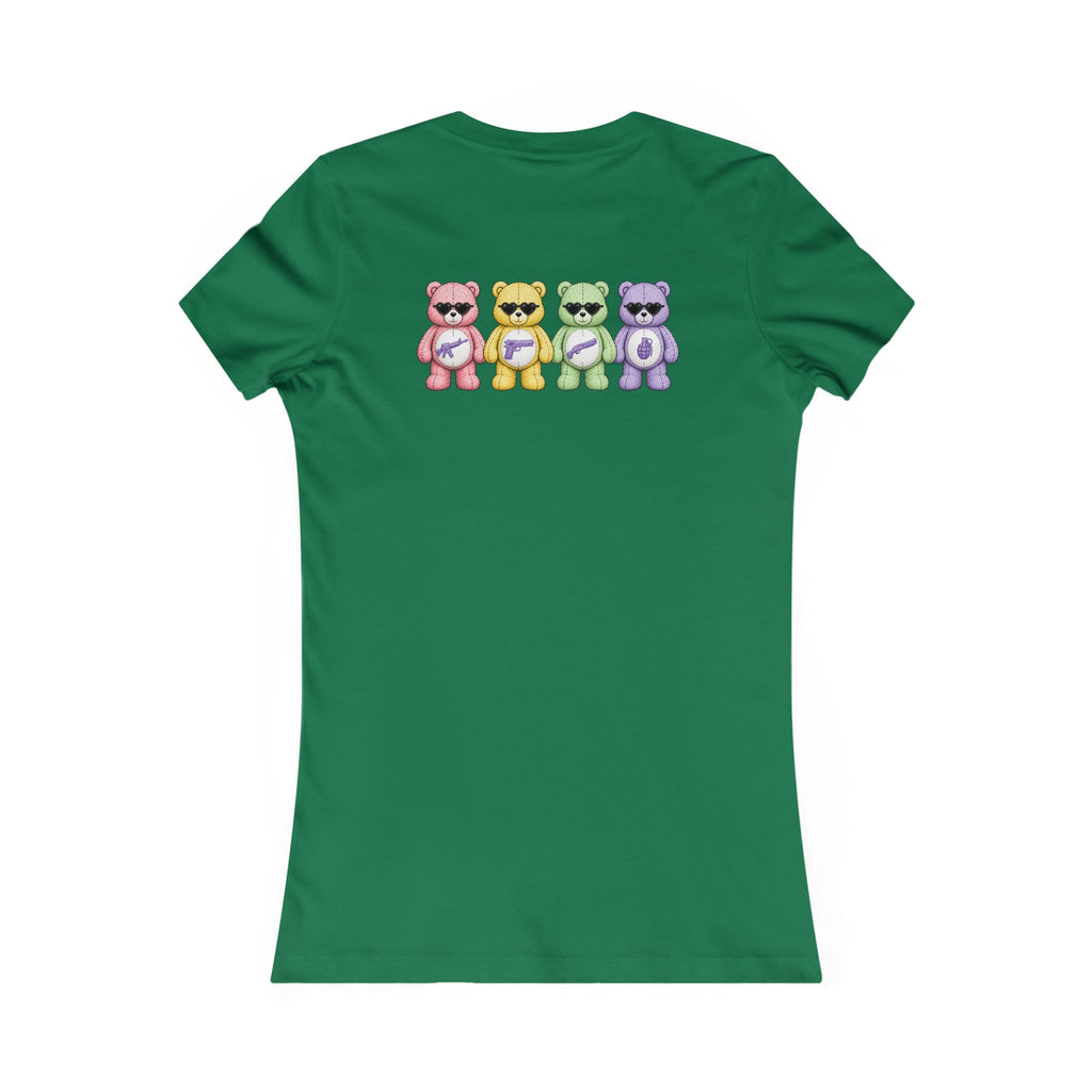 Not Your Childhood Care Bear Tee — Cute Retro Rainbow Bear Women's T-Shirt