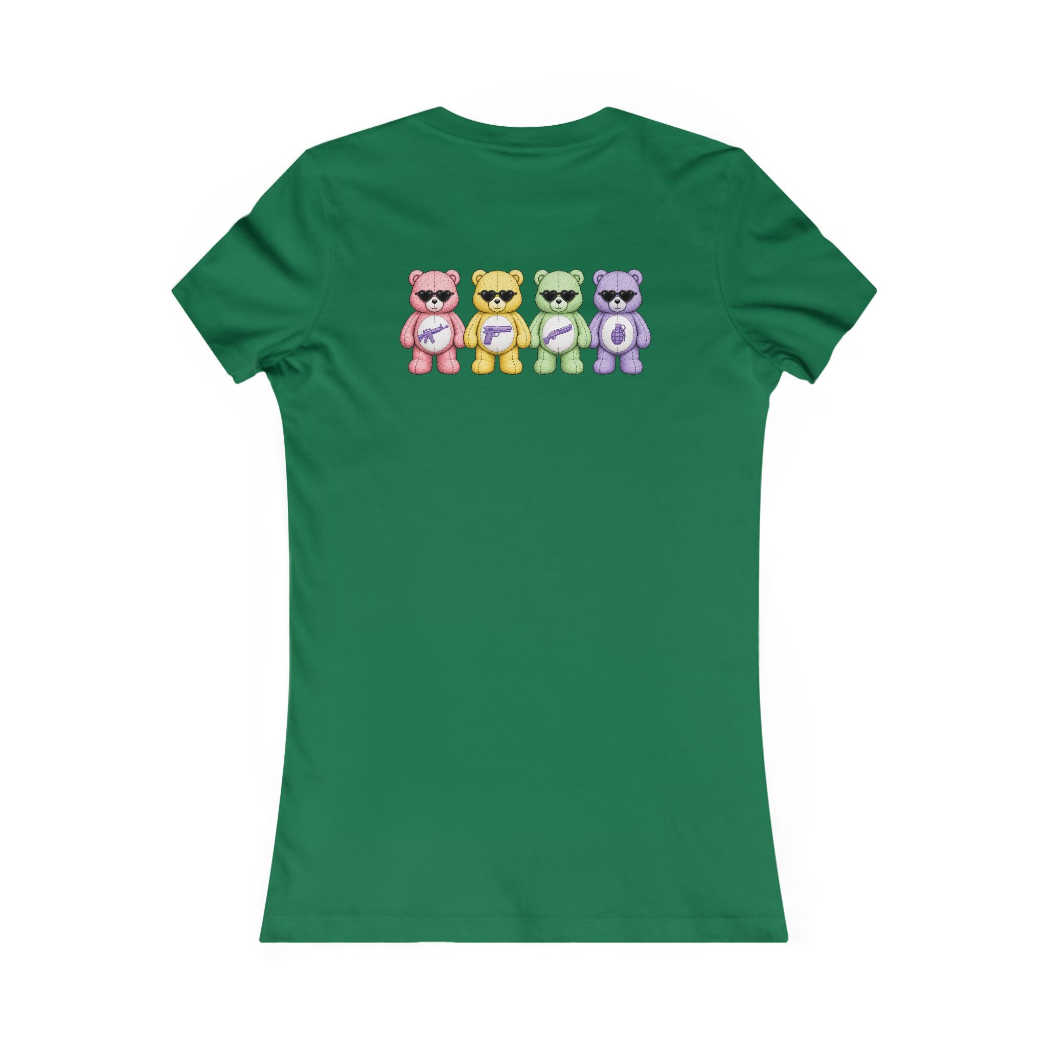 Not Your Childhood Care Bear Tee — Cute Retro Rainbow Bear Women's T-Shirt